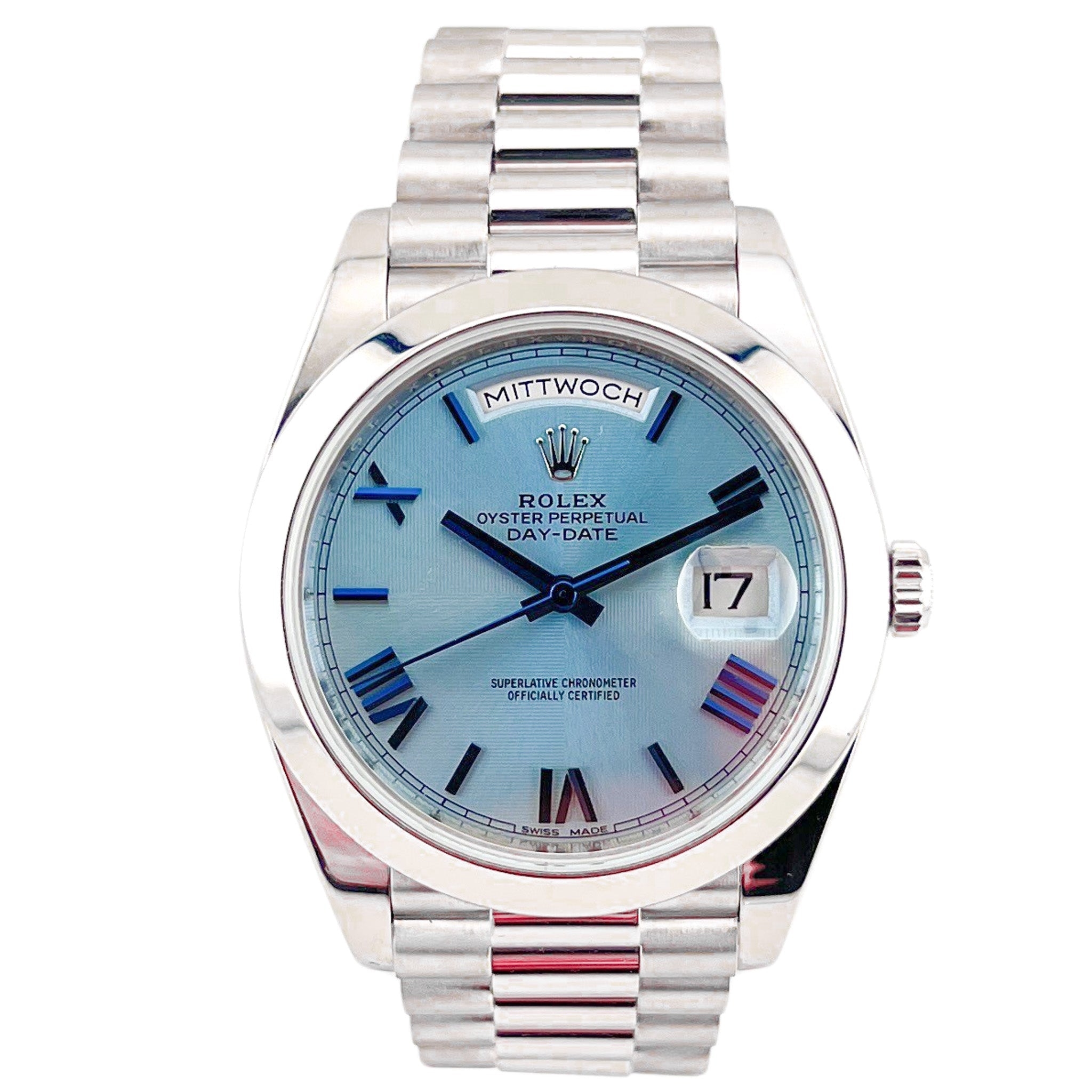 Rolex Day-Date 40 Platin 228206 - 2015