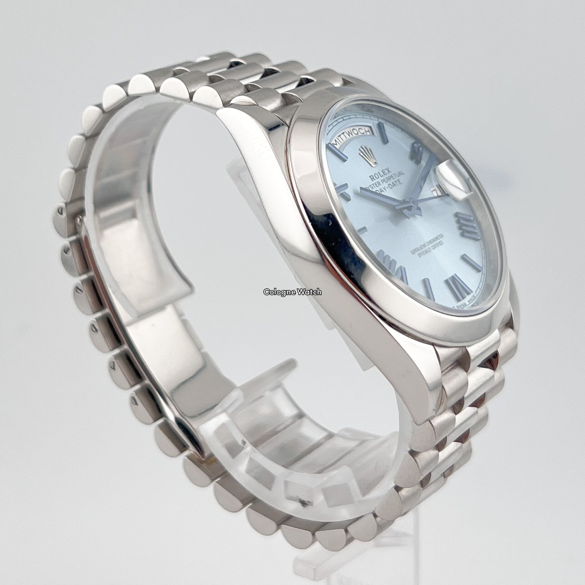 Rolex Day-Date 40 Platin 228206 - 2015