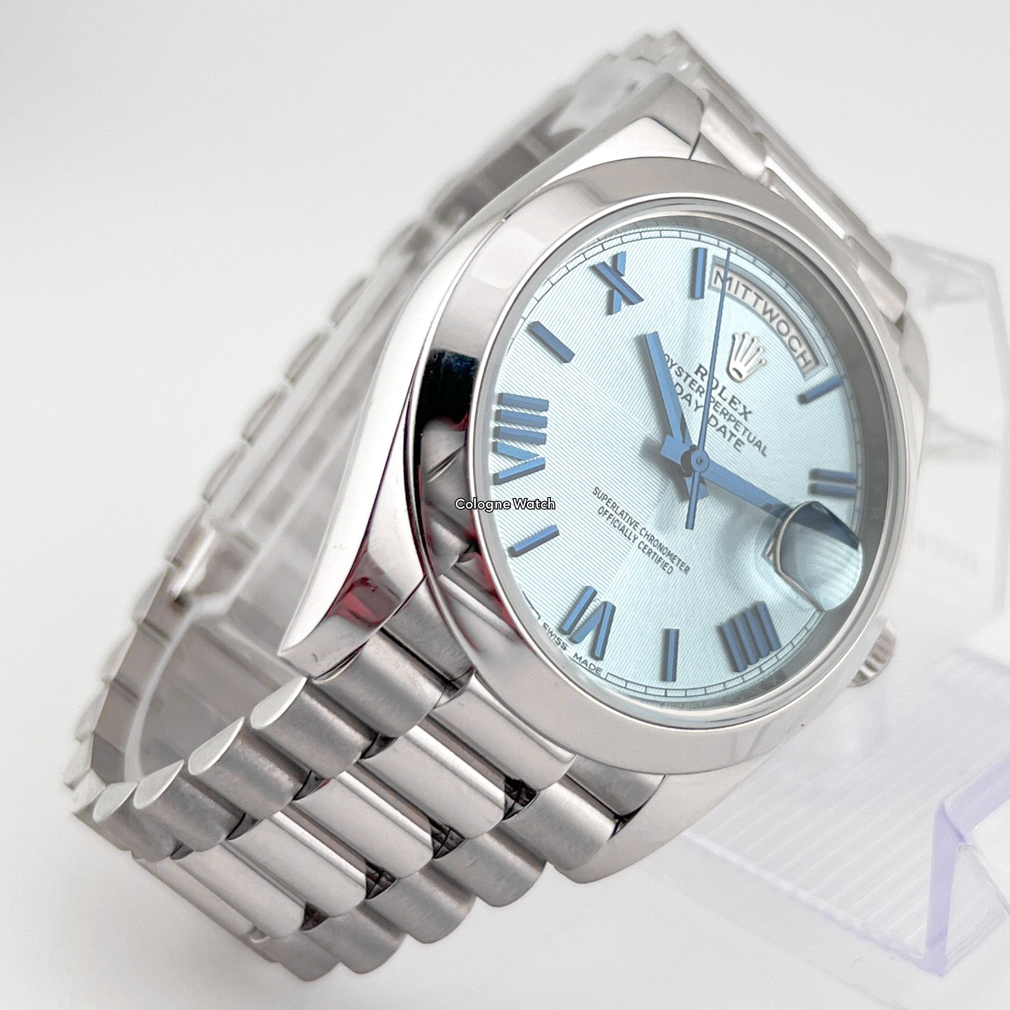 Rolex Day-Date 40 Platin 228206 - 2015