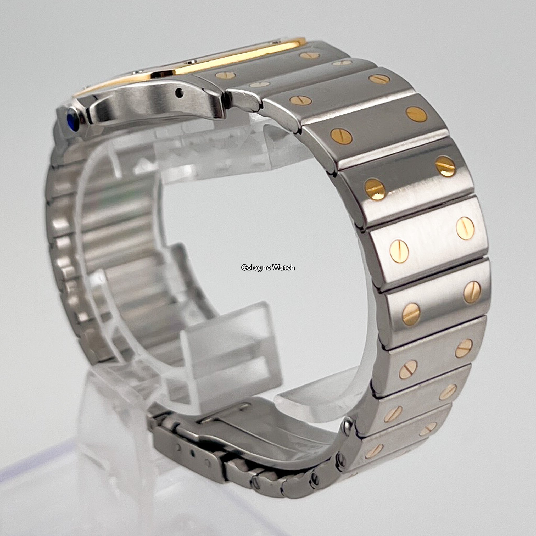 Cartier Santos Galbée Stahl/Gold - 187901