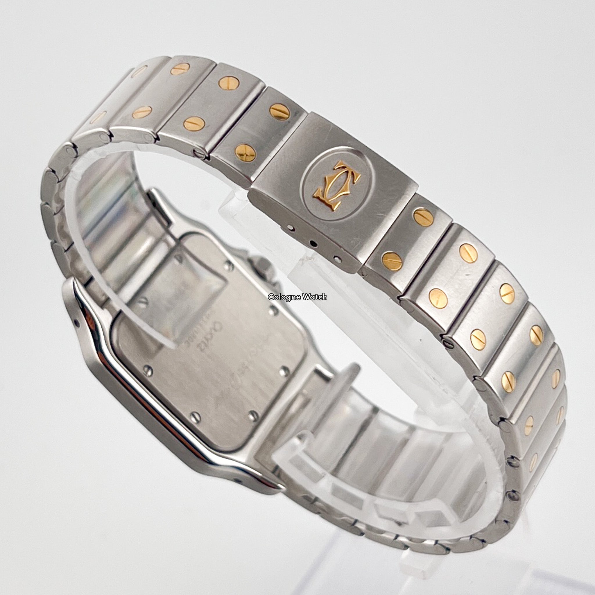 Cartier Santos Galbée Stahl/Gold - 187901