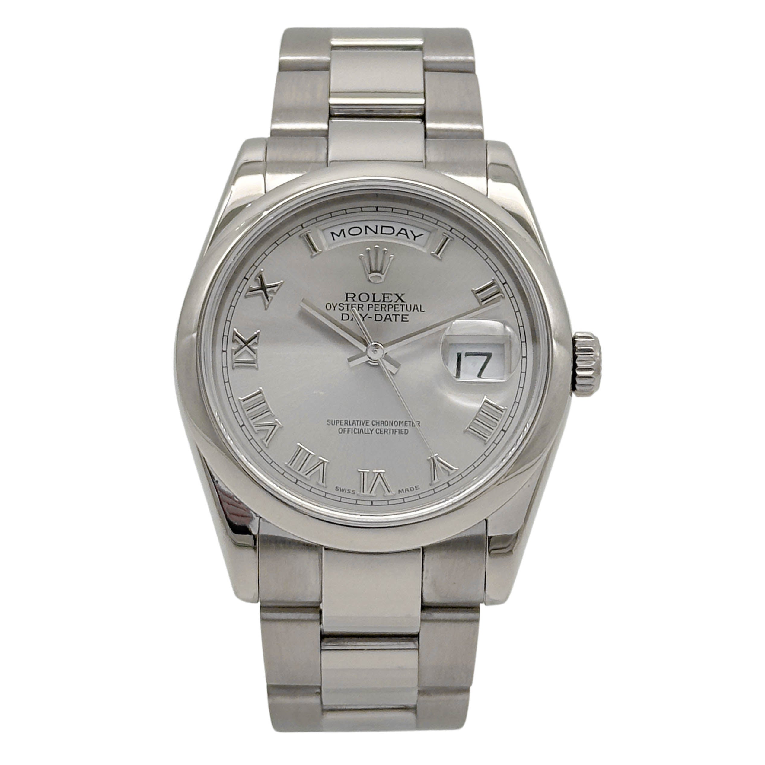 Rolex Day-Date 36 Weißgold 118209 - 2000