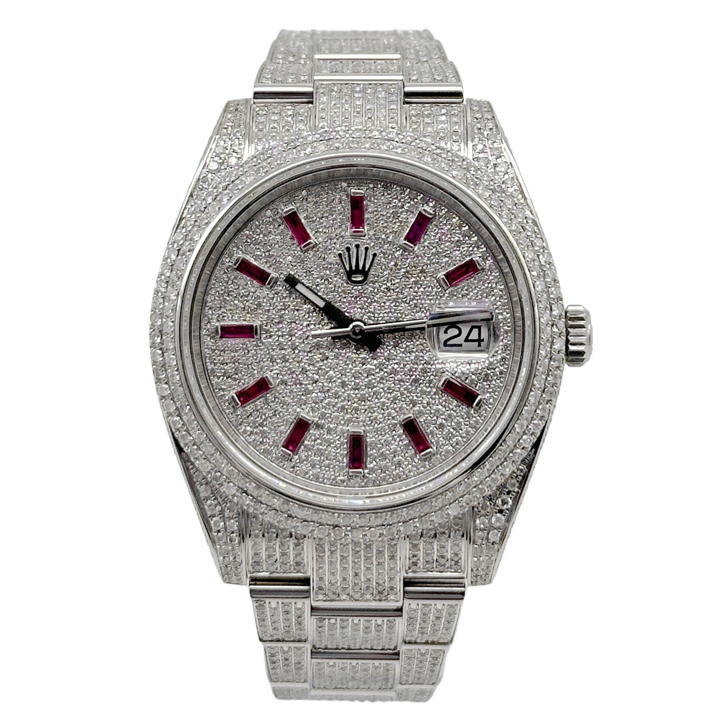 Rolex Datejust 41 Iced out 126300 - 2021
