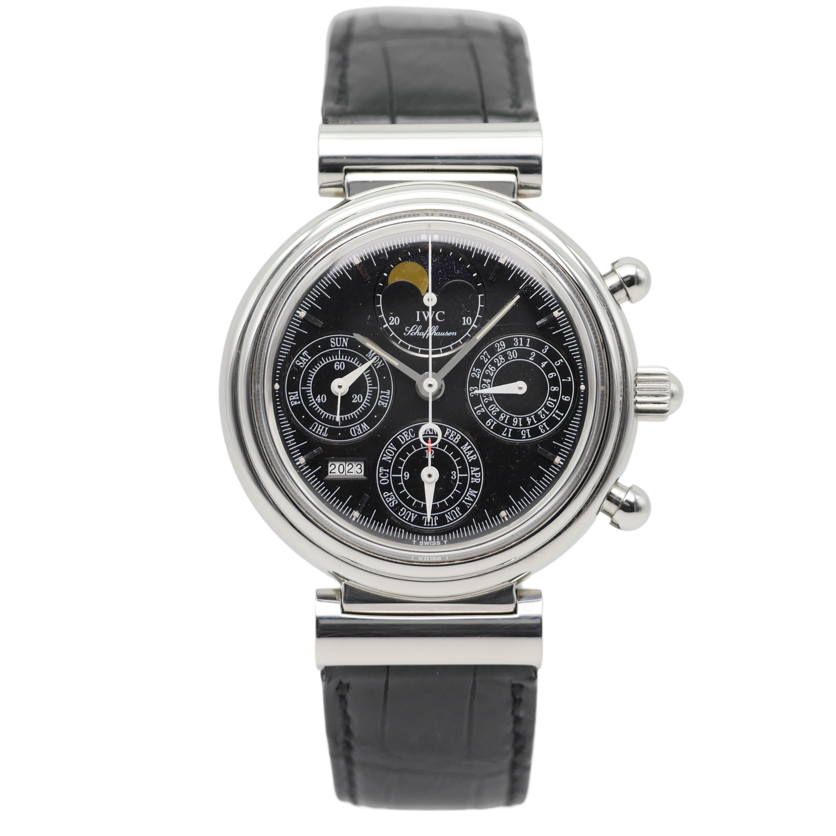 IWC Da Vinci Perpetual Calendar Stahl IW3750