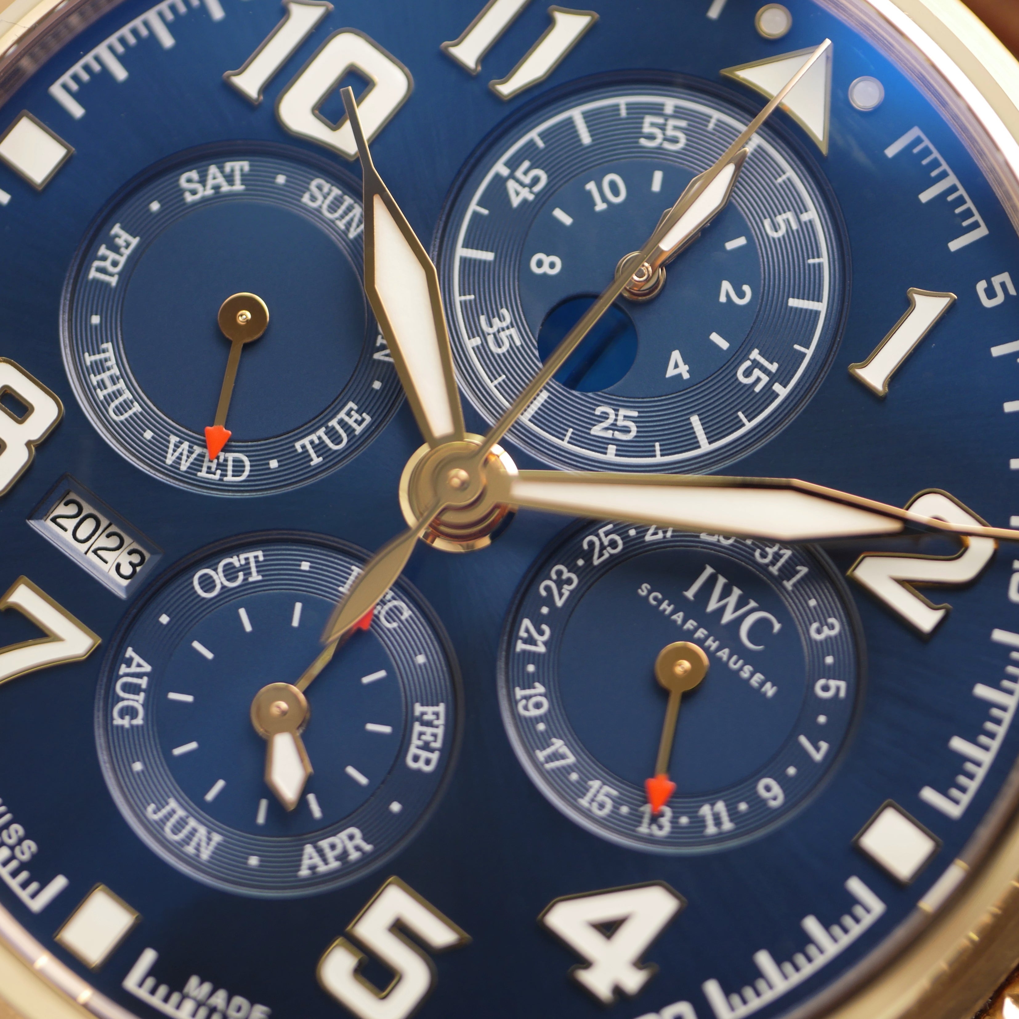 IWC Fliegeruhr Le Petit Prince- Perpetual Calendar Rosegold IW392202