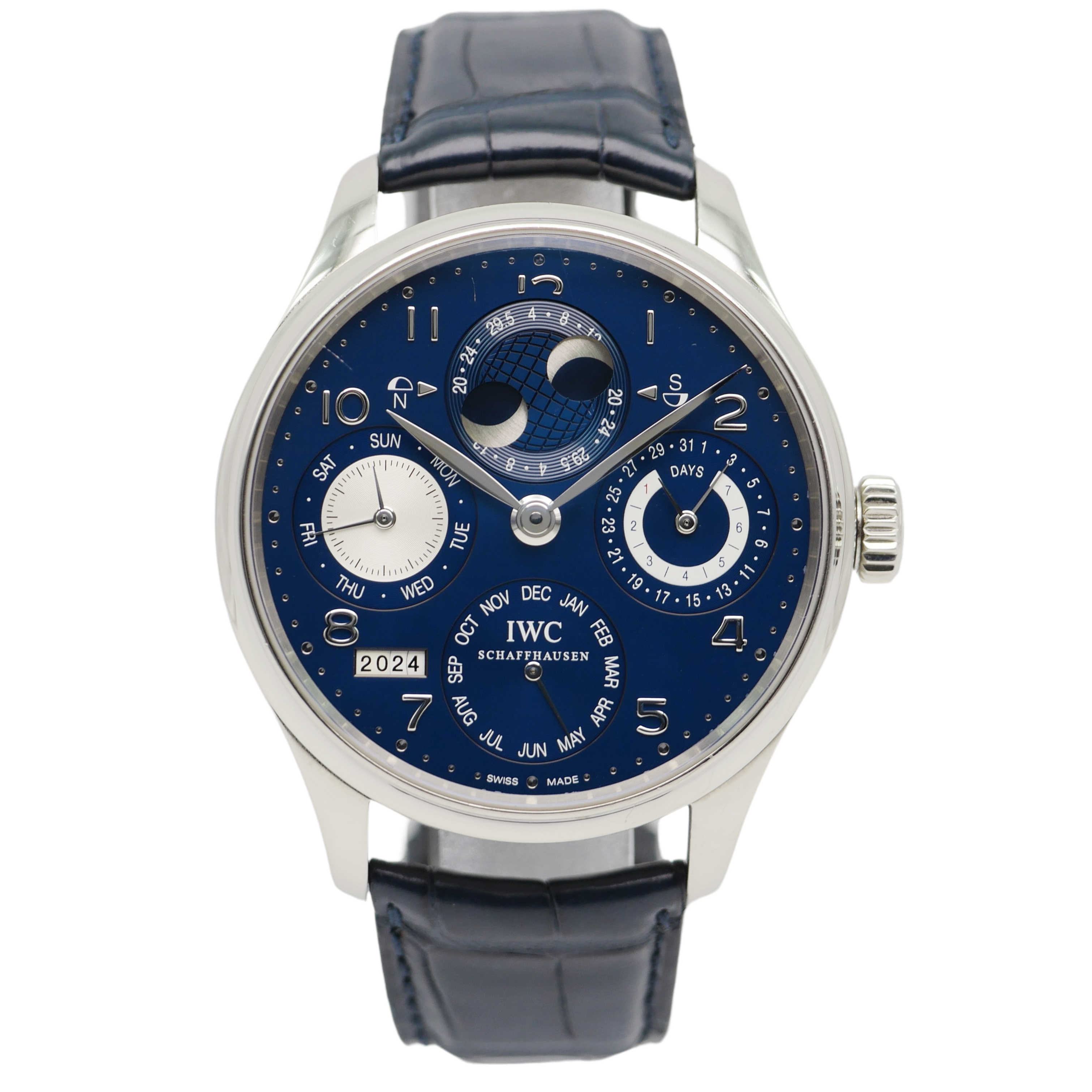 IWC Portugieser Perpetual Calendar White Gold IW503203 - 2012 