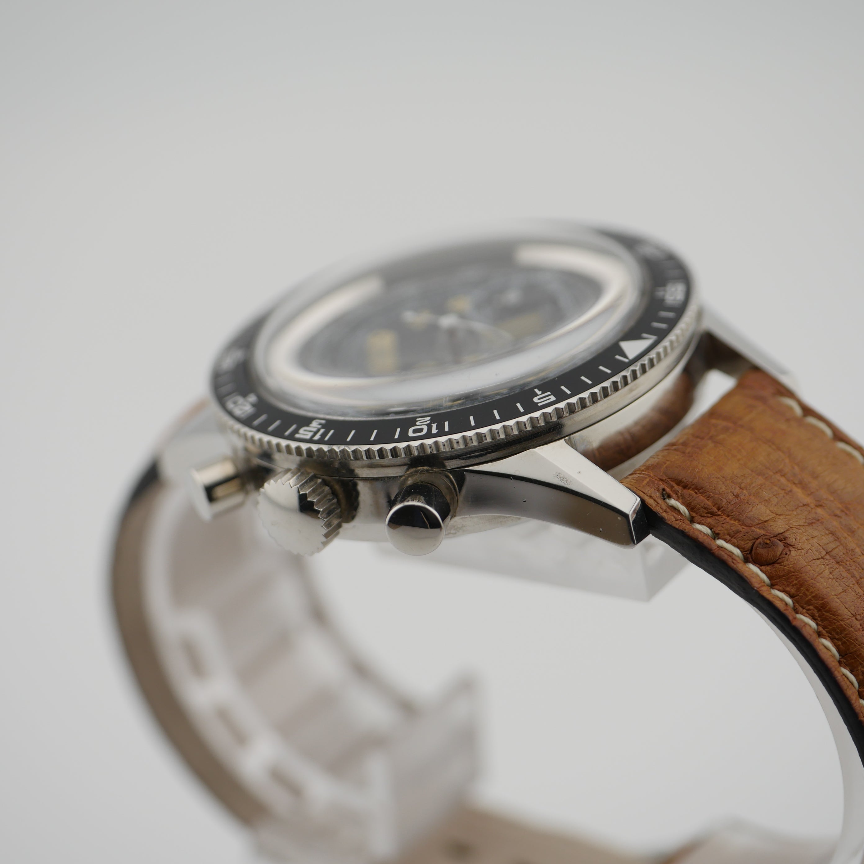 LeCoultre Chronograph Telemetre Stahl