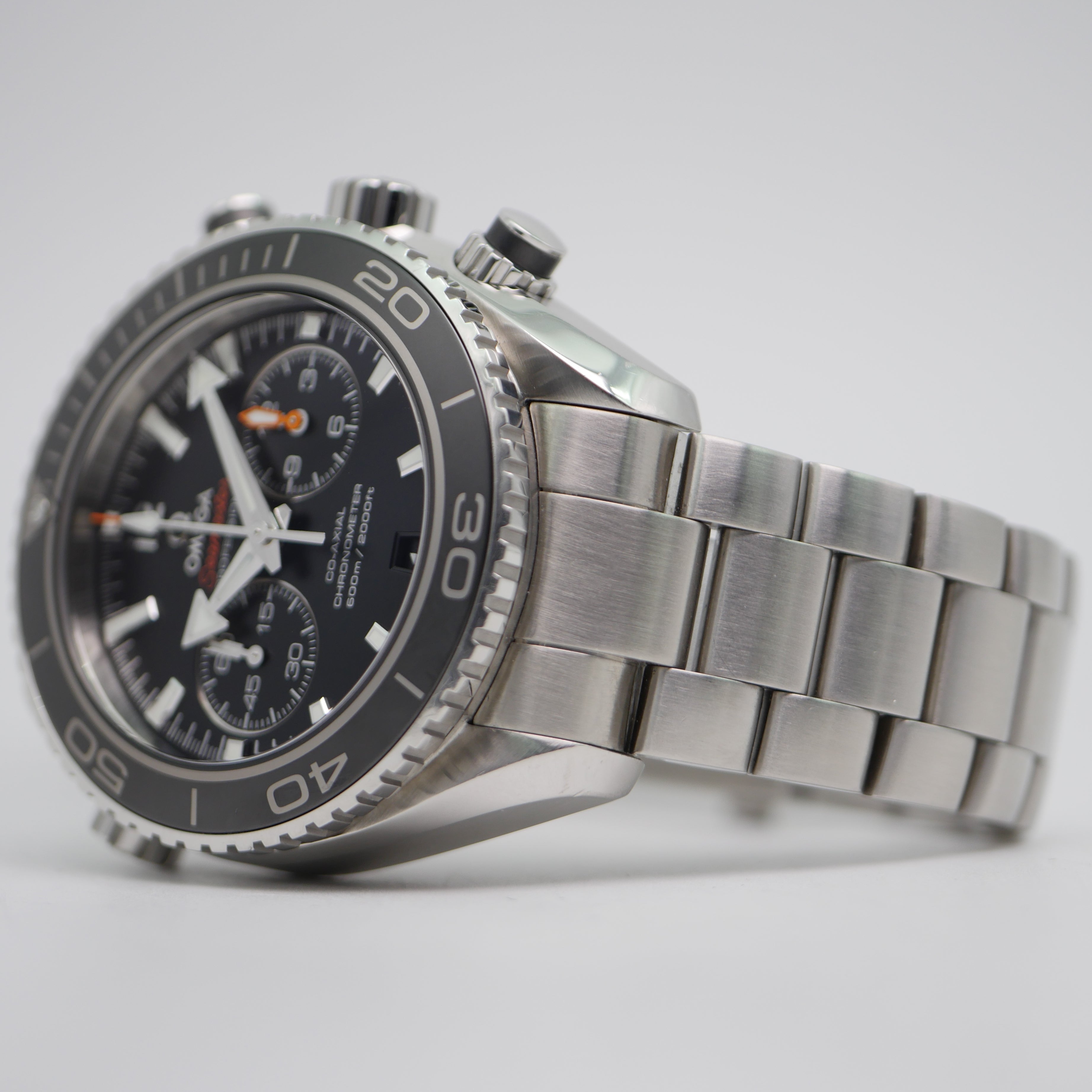 Omega Seamaster Planet Ocean Chronograph Stahl 232.30.46.51.01.001- 2013