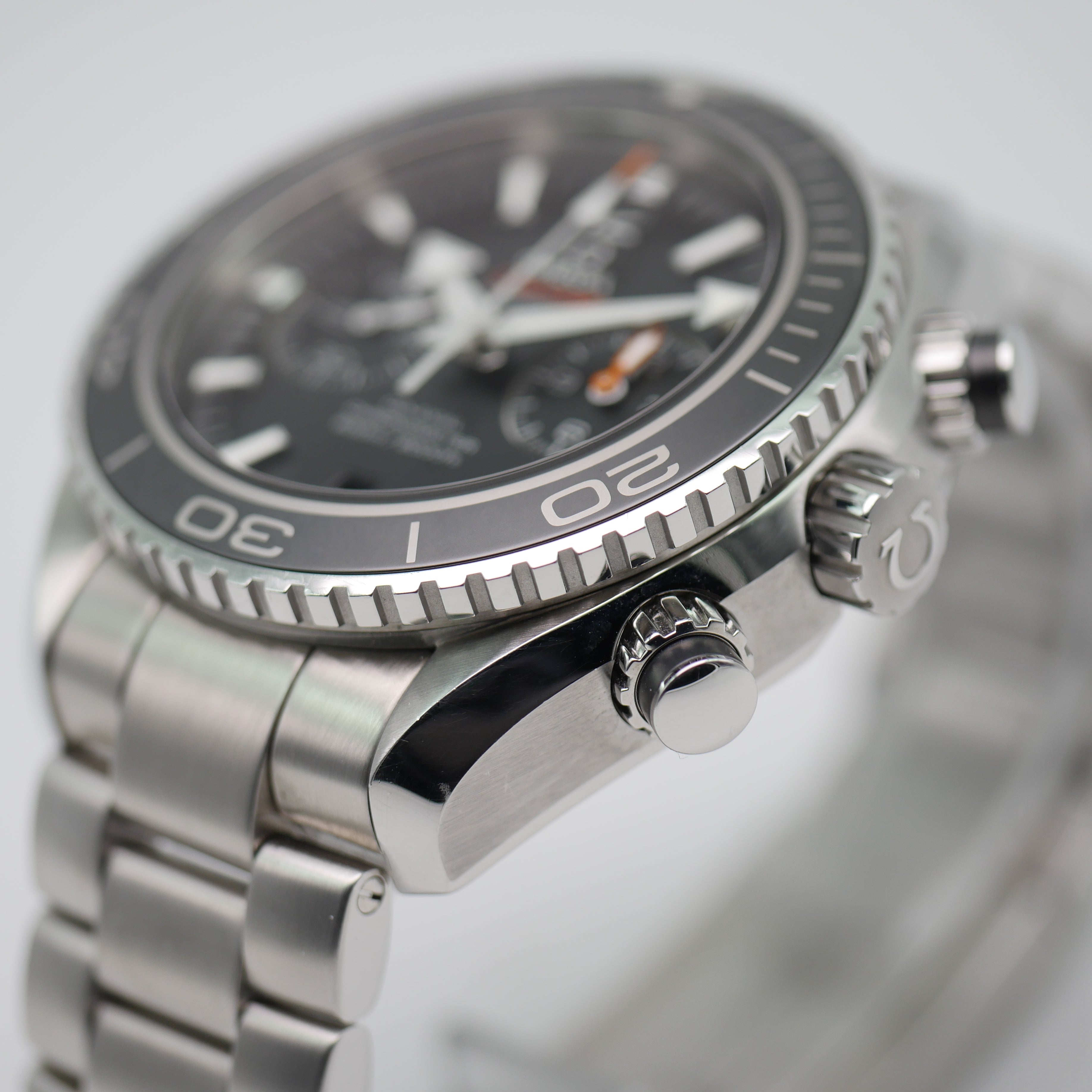 Omega Seamaster Planet Ocean Chronograph Stahl 232.30.46.51.01.001- 2013