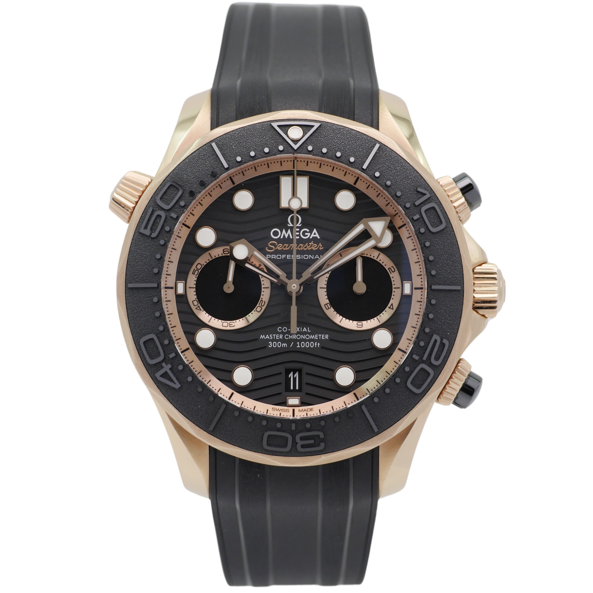 Omega Seamaster 300 M Chronograph Roségold 21062445101001 - 2022