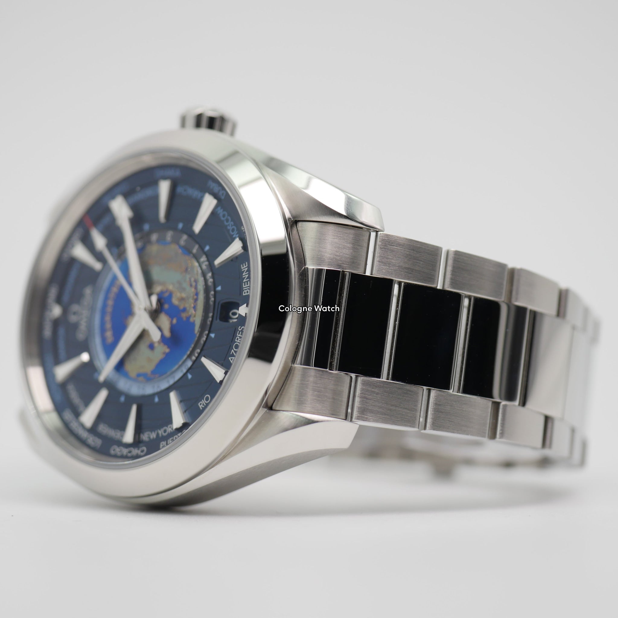 Omega Seamaster Aqua Terra GMT Worldtimer Stahl 22010432203001 - 2023