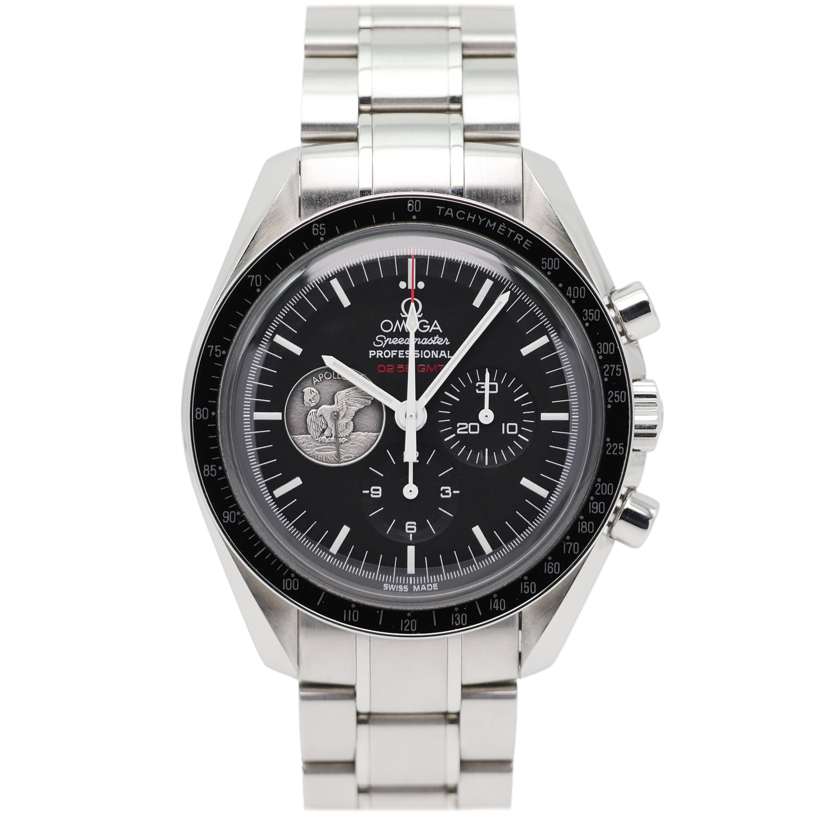 Omega Speedmaster Moonwatch Apollo 11 - 40th Anniversary Stahl 31130423001002 -2012