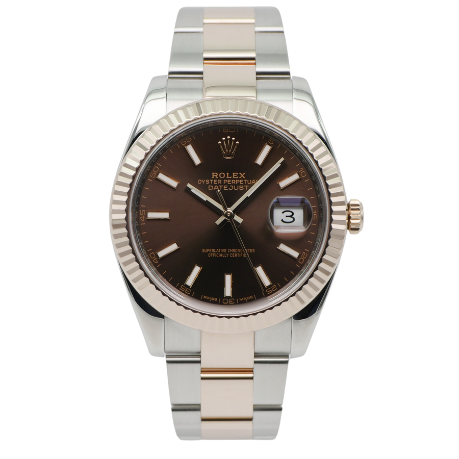 Rolex Datejust 41 Stahl / Rosé 126331 - 2021