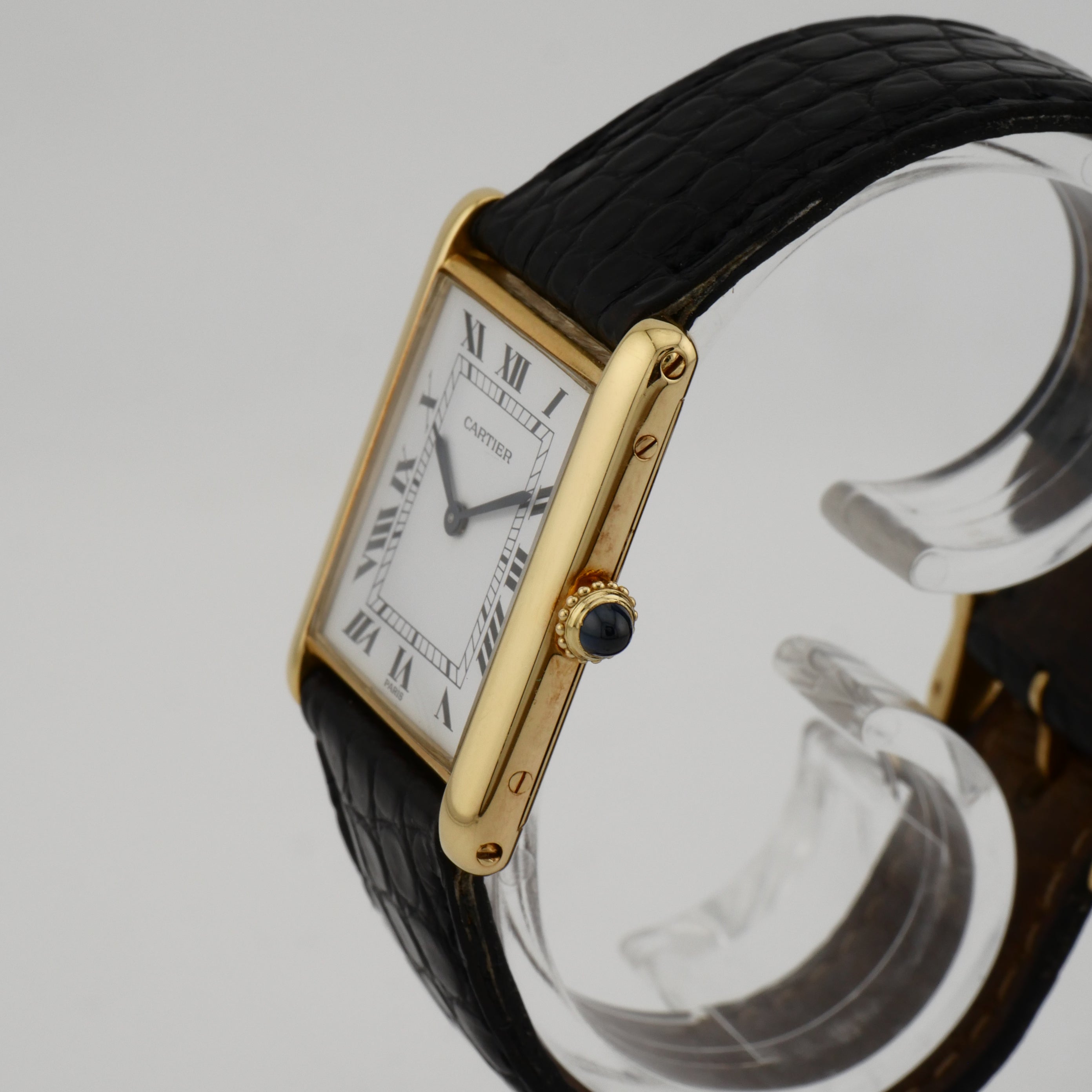Cartier Tank Louis Cartier Ultra Thin Gelbgold 96065 - 1982