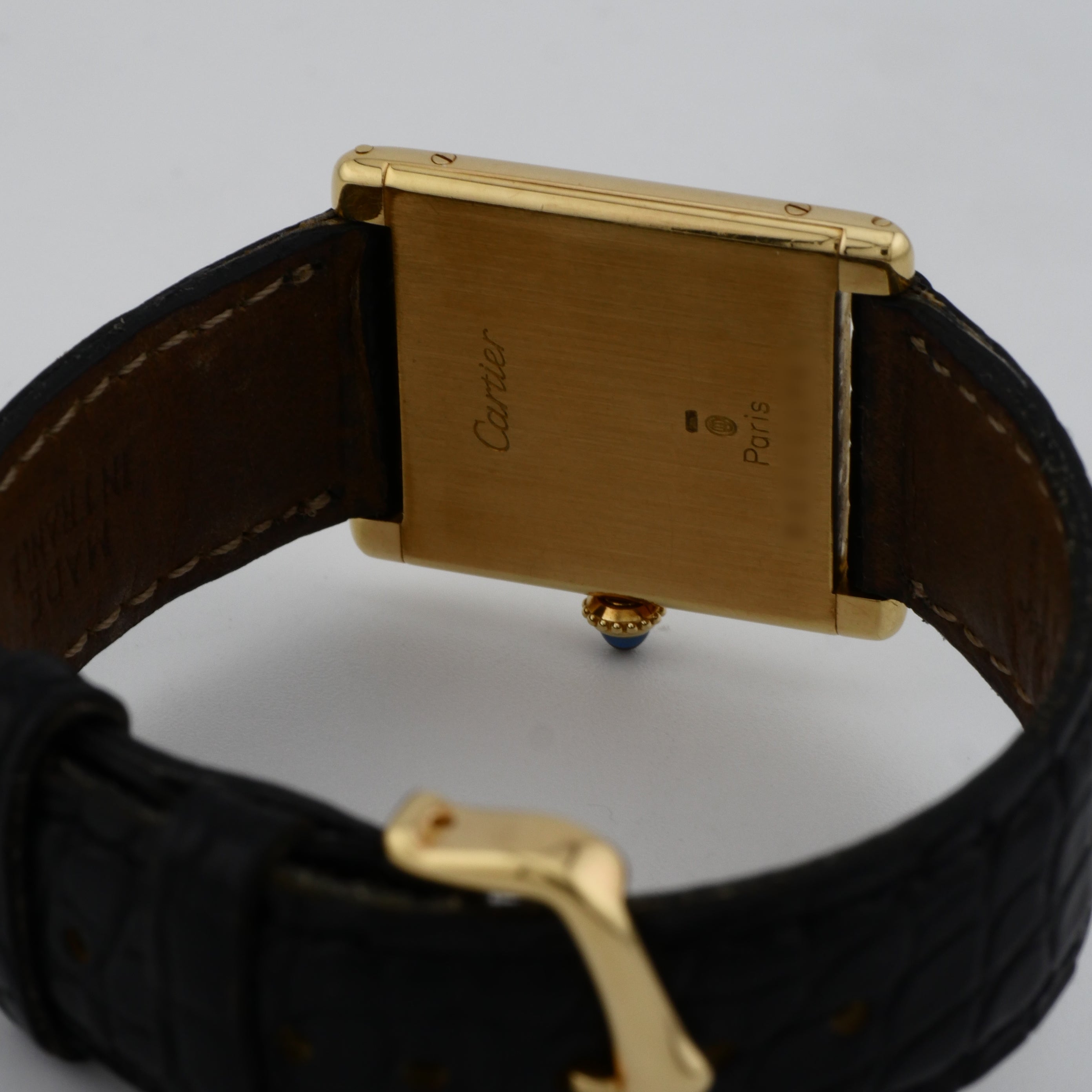 Cartier Tank Louis Cartier Ultra Thin Gelbgold 96065 - 1982