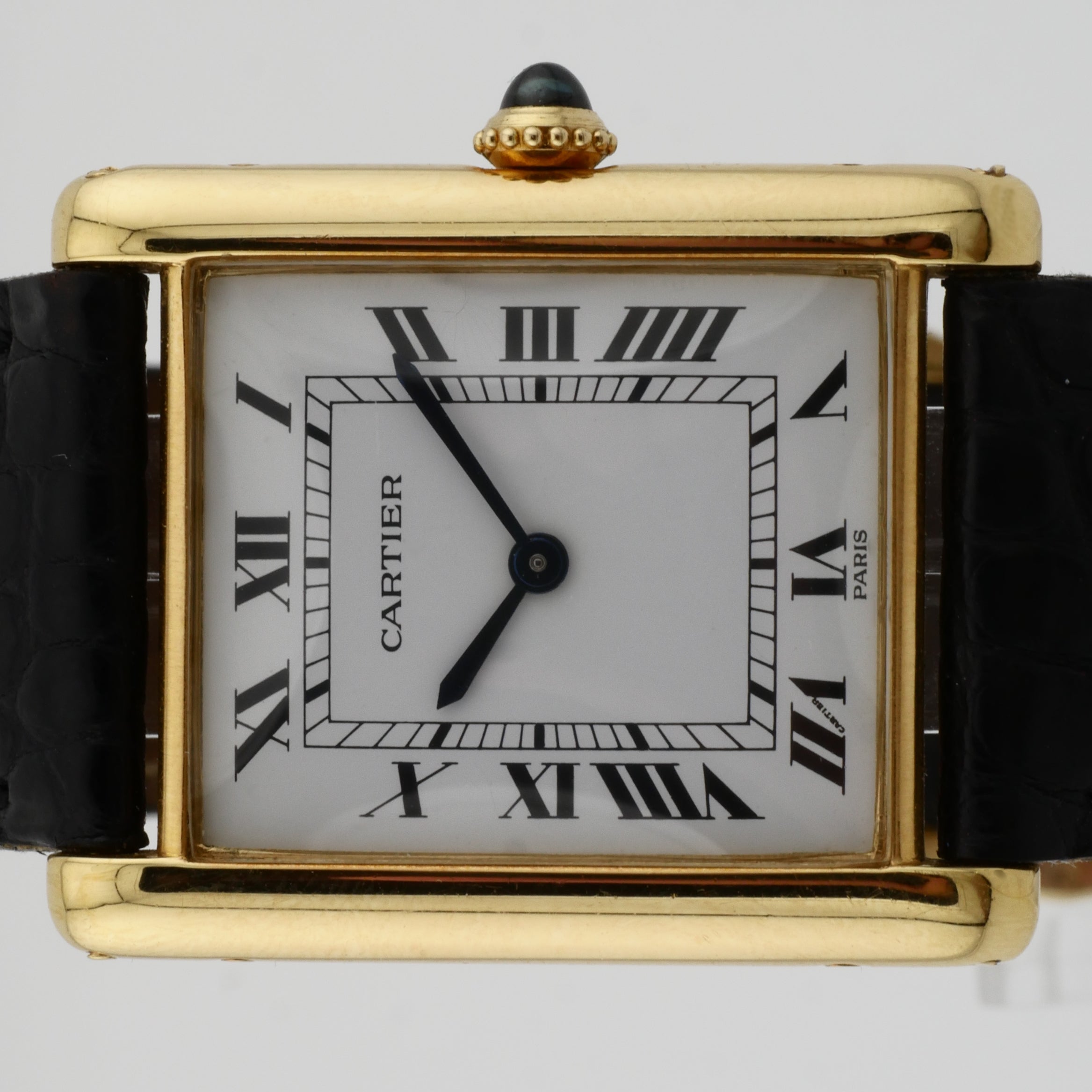 Cartier Tank Louis Cartier Ultra Thin Gelbgold 96065 - 1982
