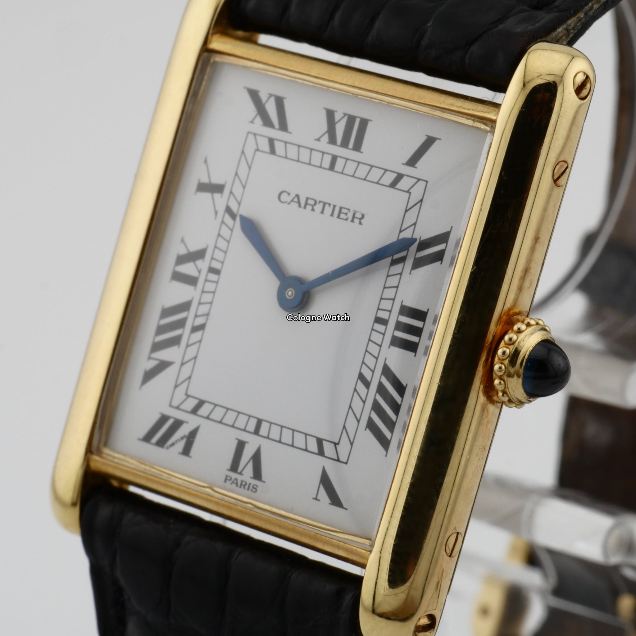 Cartier Tank Louis Cartier Ultra Thin Gelbgold 96065 - 1982