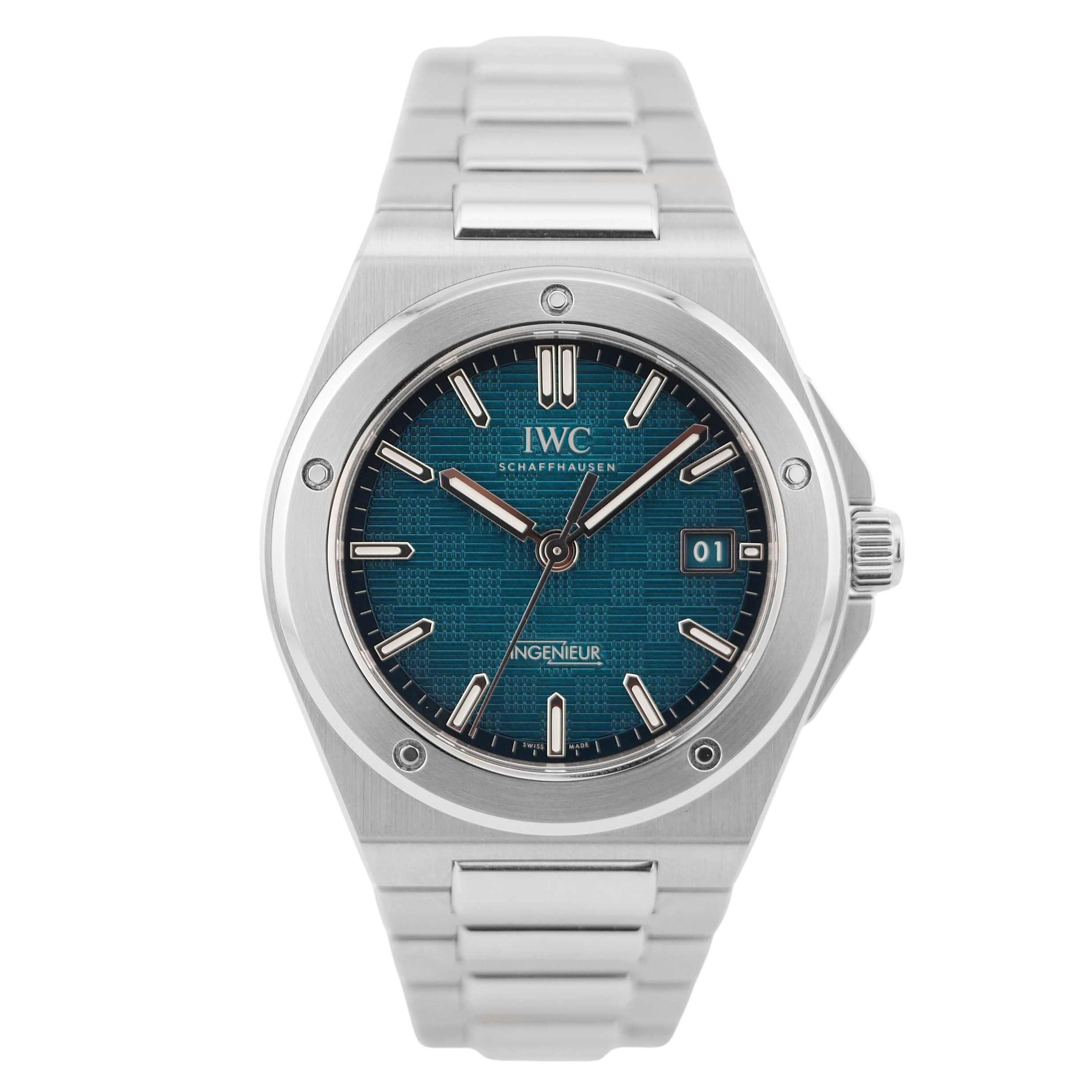IWC Ingenieur Automatic Stahl IW328903 - 2024 ''Aqua Dial''