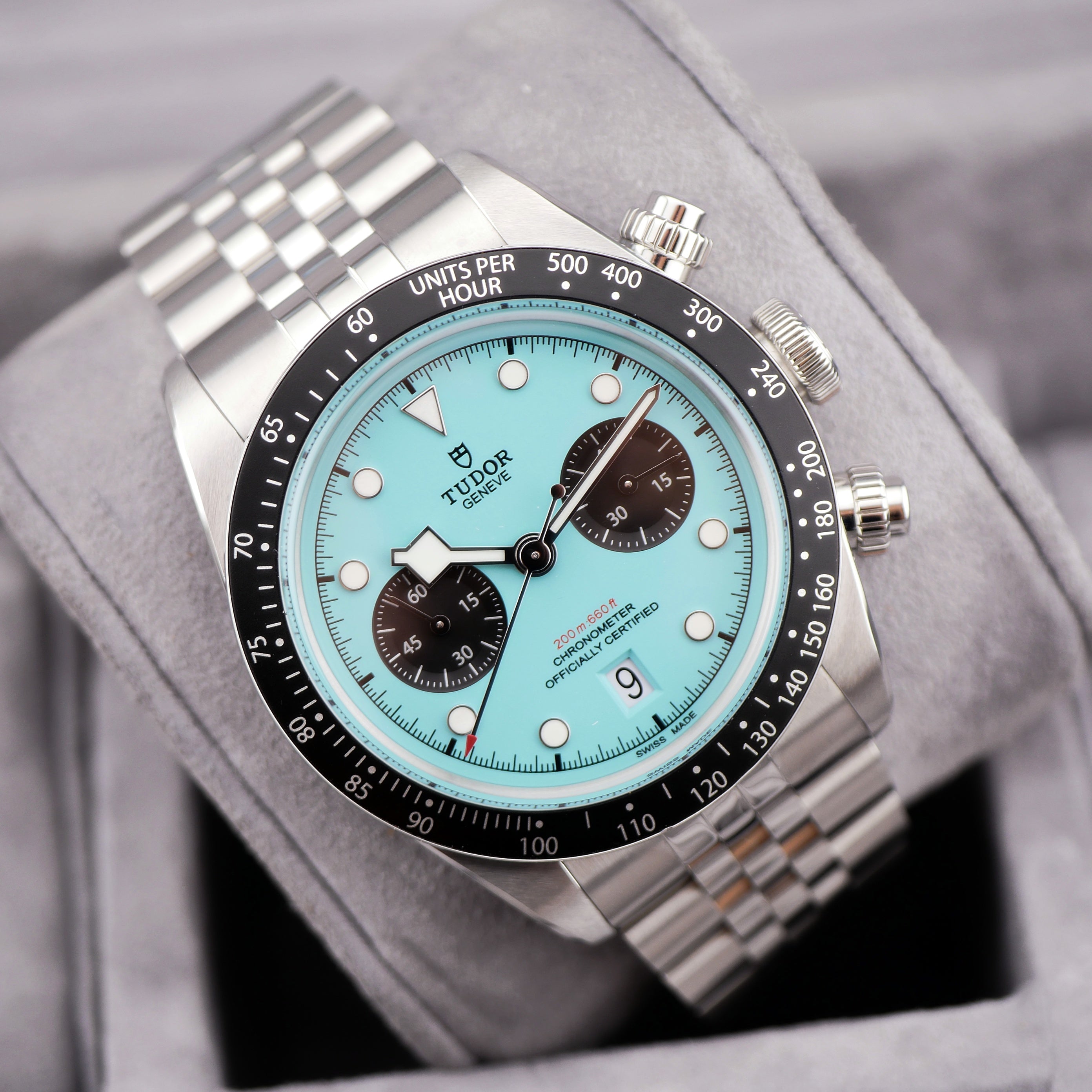 Tudor Black Bay Chronograph Stahl 79360N ''Flamingo Blue'' - 2025