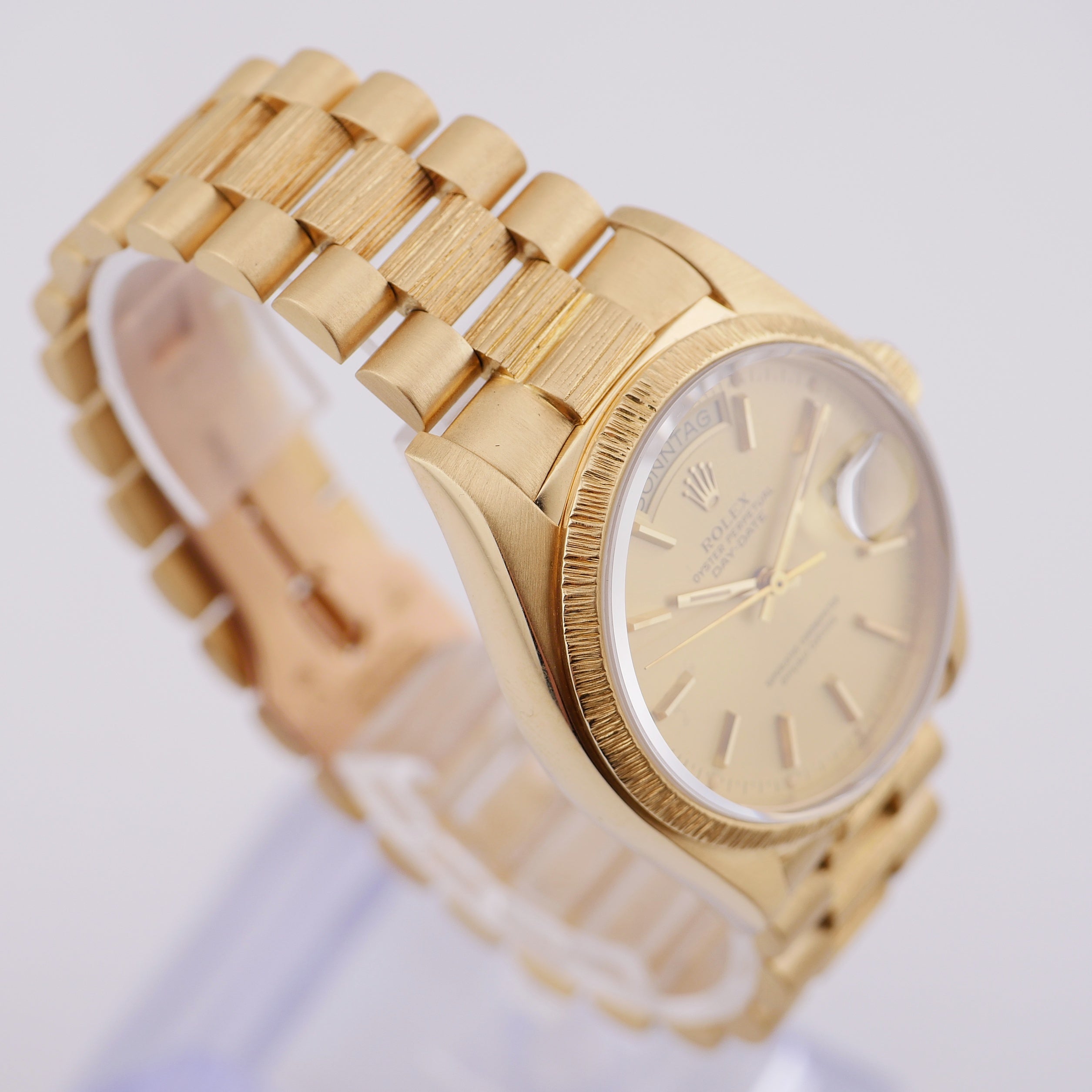 Rolex Day-Date 36 ''Borke'' Gelbgold 18078 - 1980