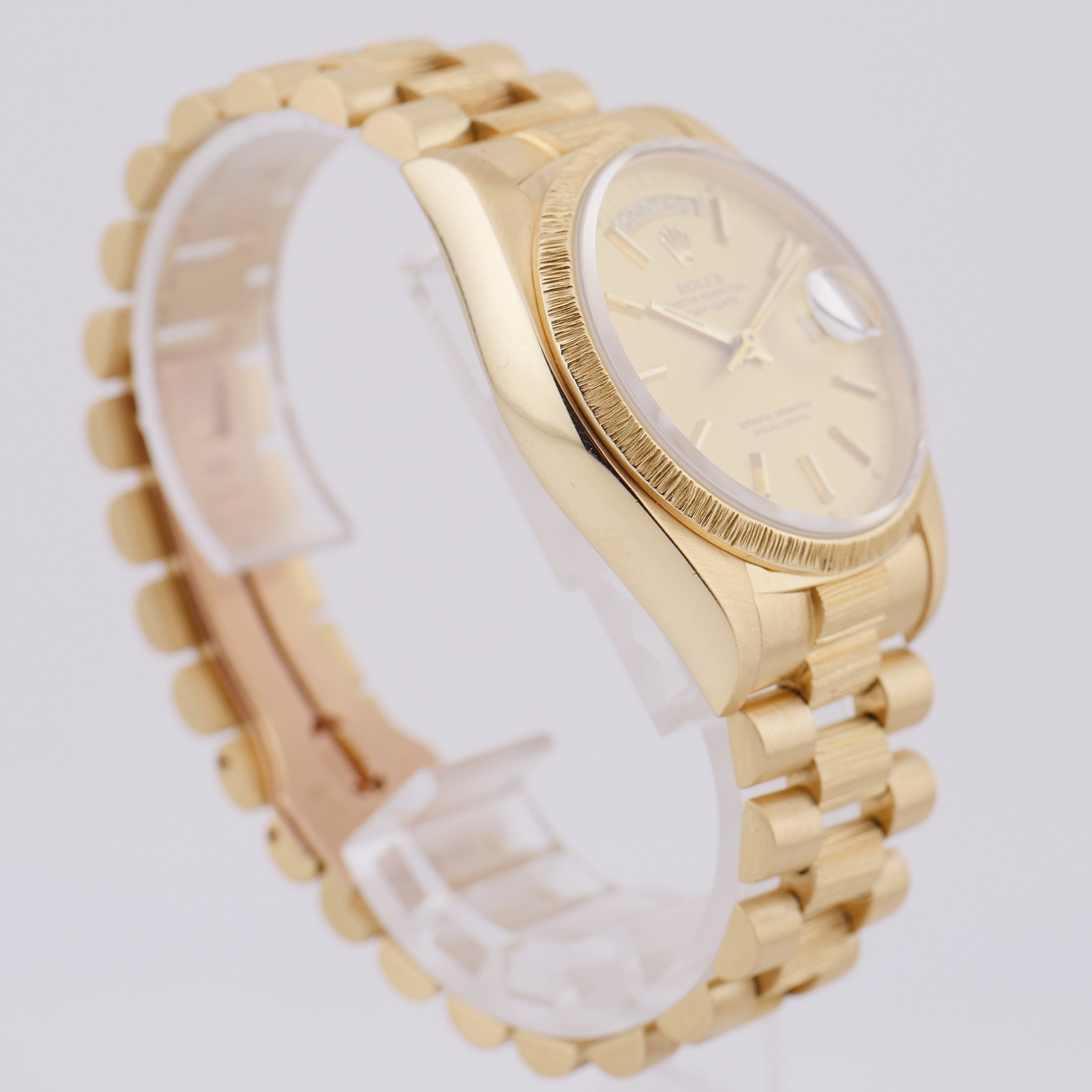 Rolex Day-Date 36 ''Borke'' Gelbgold 18078 - 1980