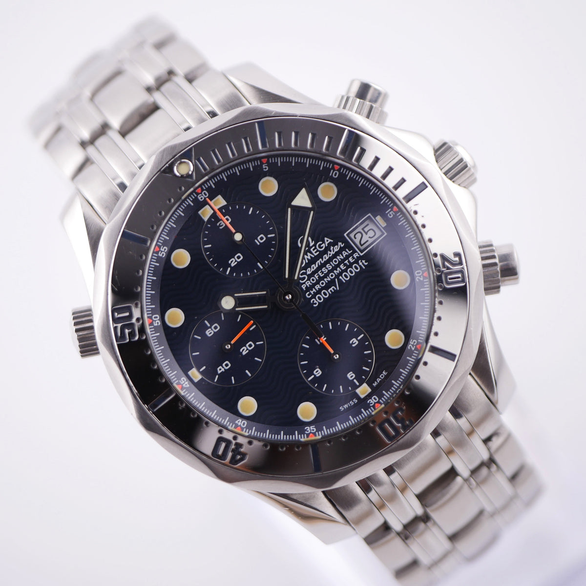 Omega Seamaster Diver 300m Chronograph Stahl 25988000 - 1999