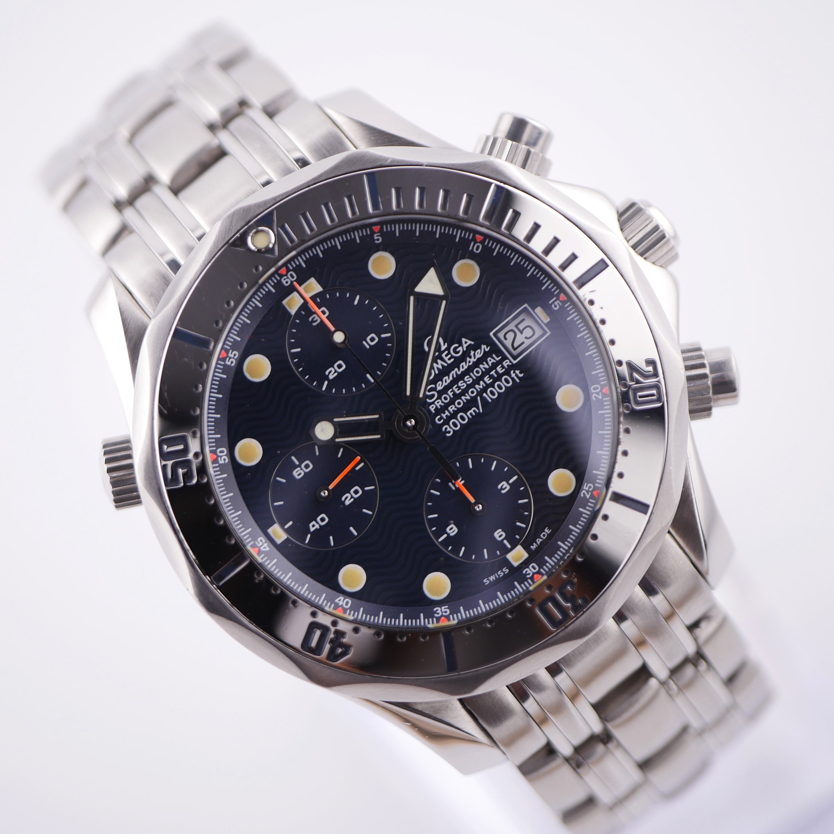 Omega Seamaster Diver 300m Chronograph Stahl 25988000 - 1999