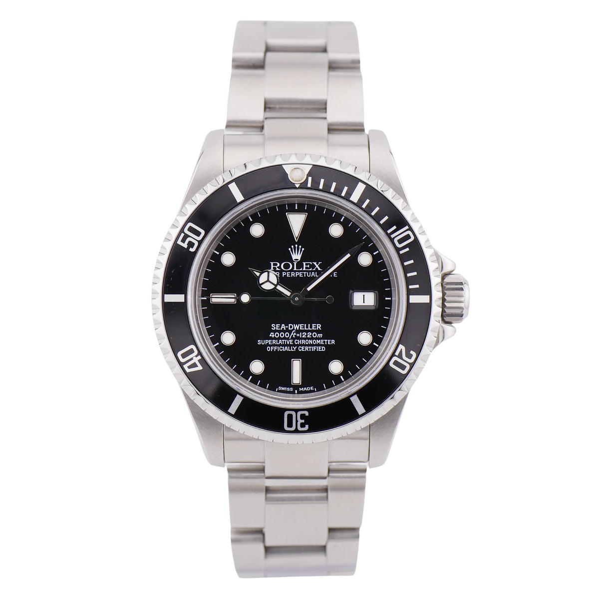 Rolex Sea-Dweller Stahl 16600 - 2001 "Rolex Service 08/26"