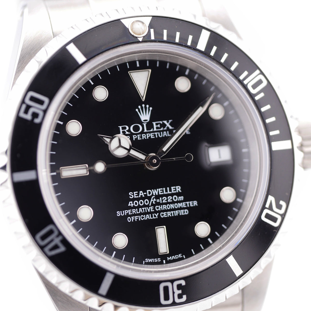 Rolex Sea-Dweller Stahl 16600 - 2001 "Rolex Service 08/26"