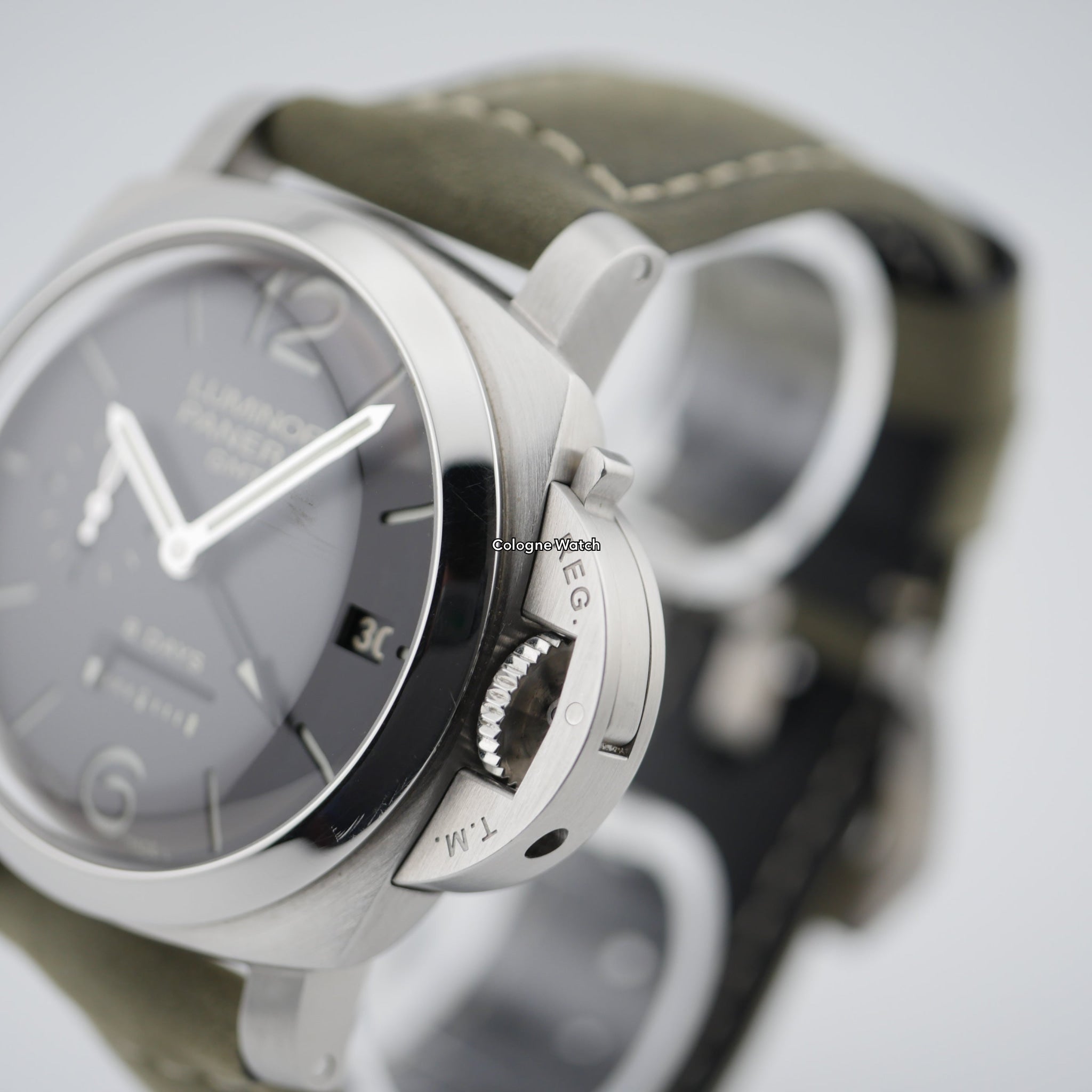 Panerai Luminor 1950 8 Days GMT Stahl PAM00233