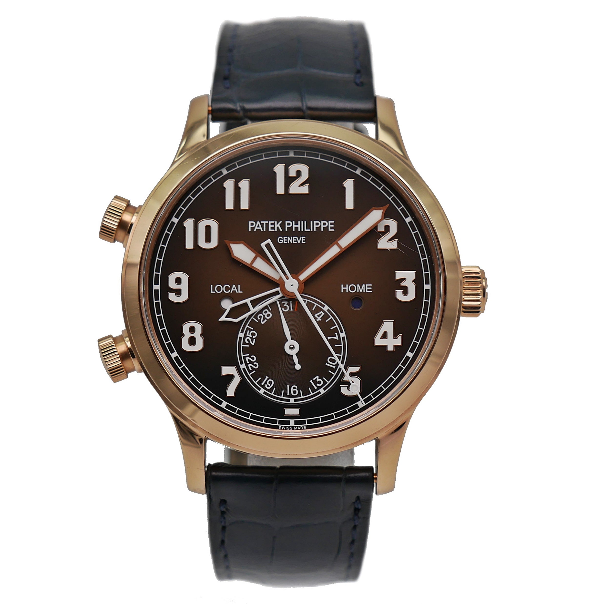 Patek Philippe Calatrava Travel Time Rose 5524R-001
