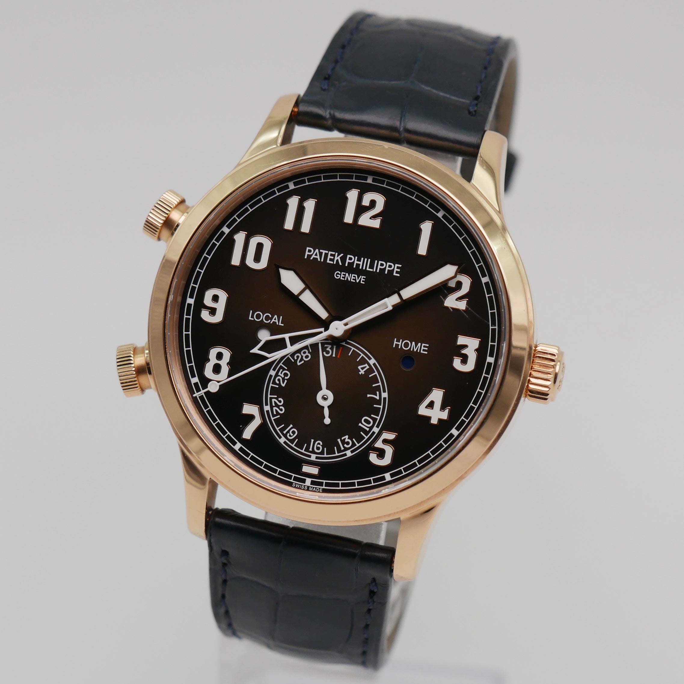 Patek Philippe Calatrava Travel Time Rose 5524R-001