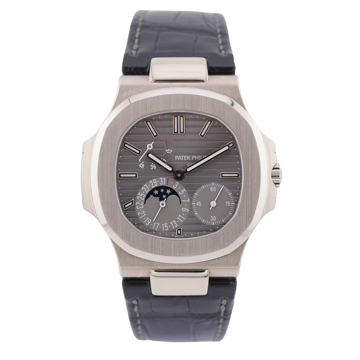 Patek Philippe Nautilus 5712G-001 Moondphase Weißgold - 2014