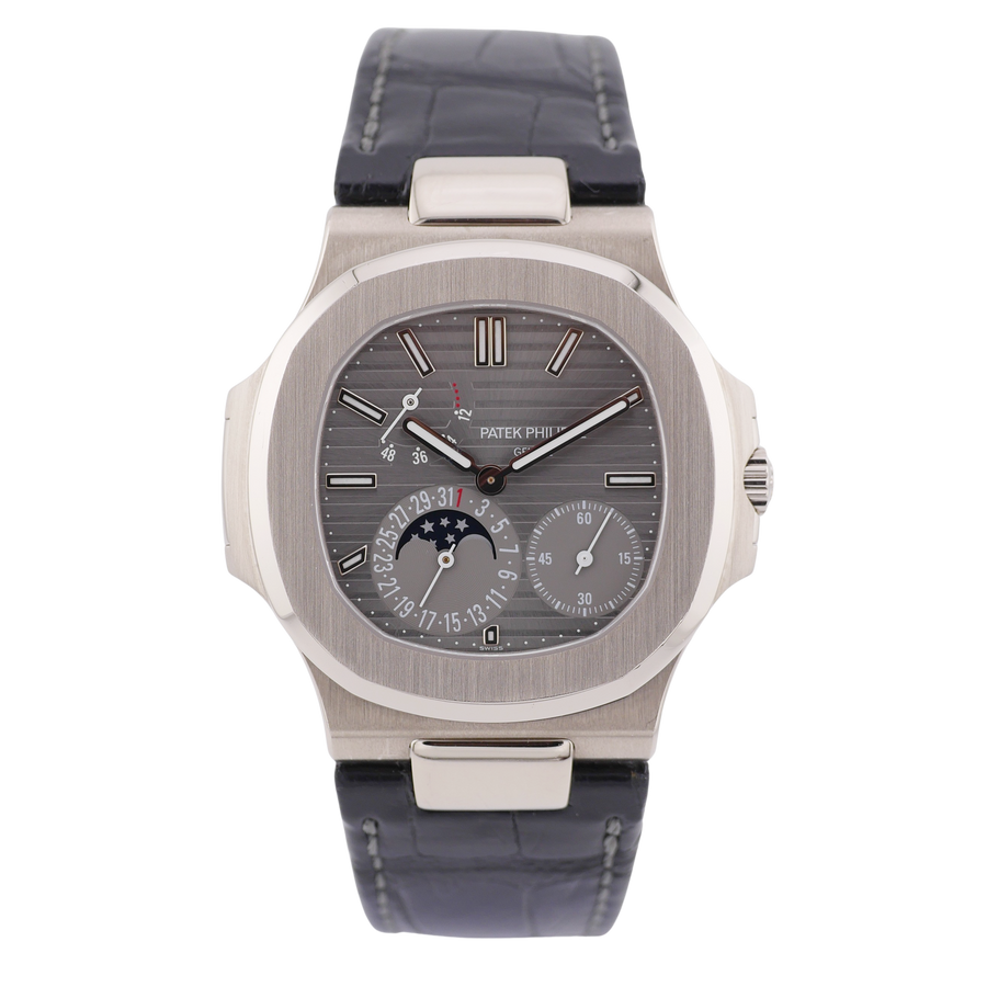 Patek Philippe Nautilus 5712G-001 Moondphase Weißgold - 2014