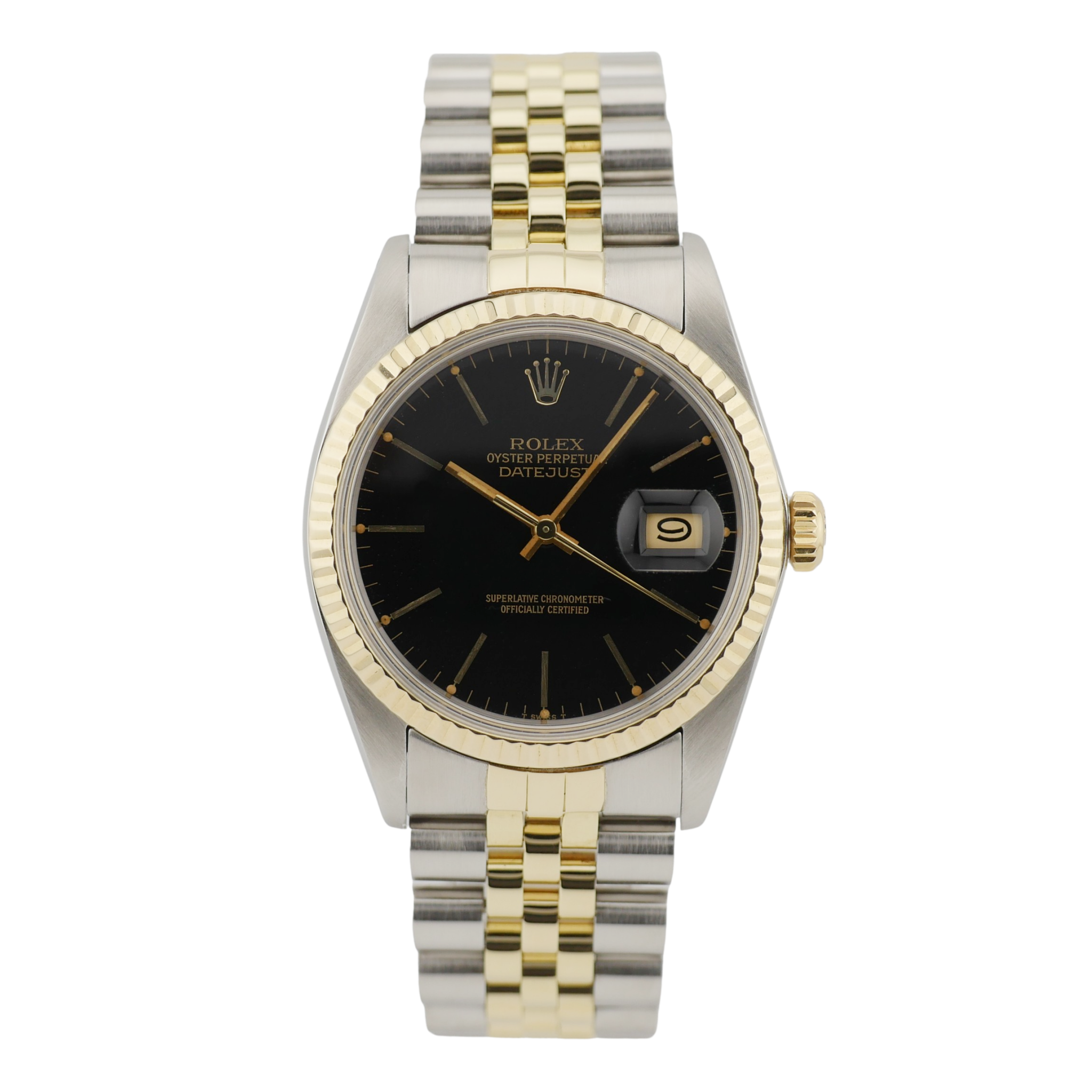 Rolex-Datejust 36 Stahl / Gelbgold 16013 - 1983