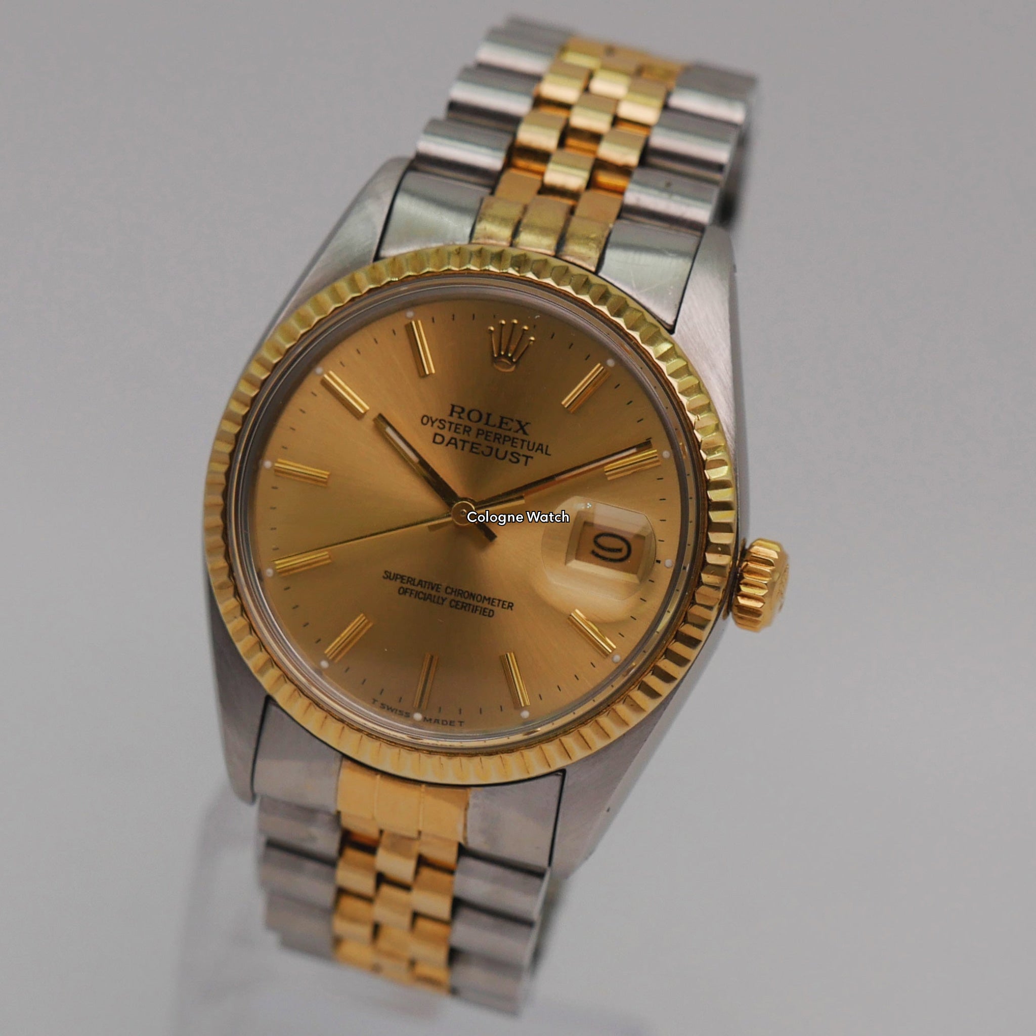 Rolex Datejust 36 Stahl/Gelbgold 16013