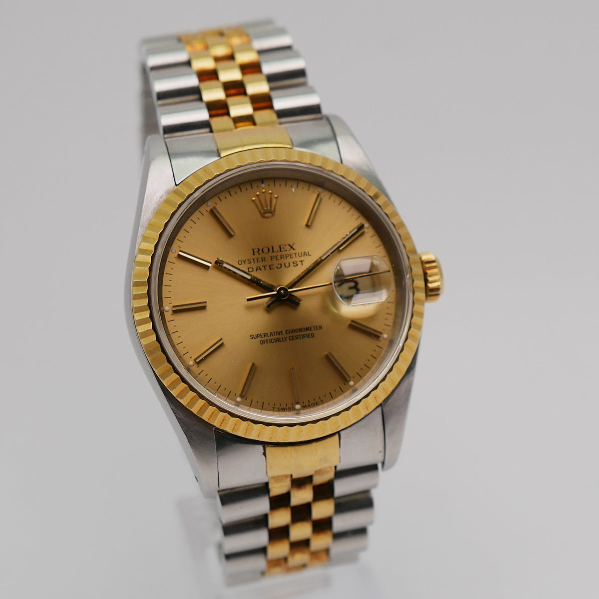 Rolex Datejust 36 Stahl/Gelbgold - 16233