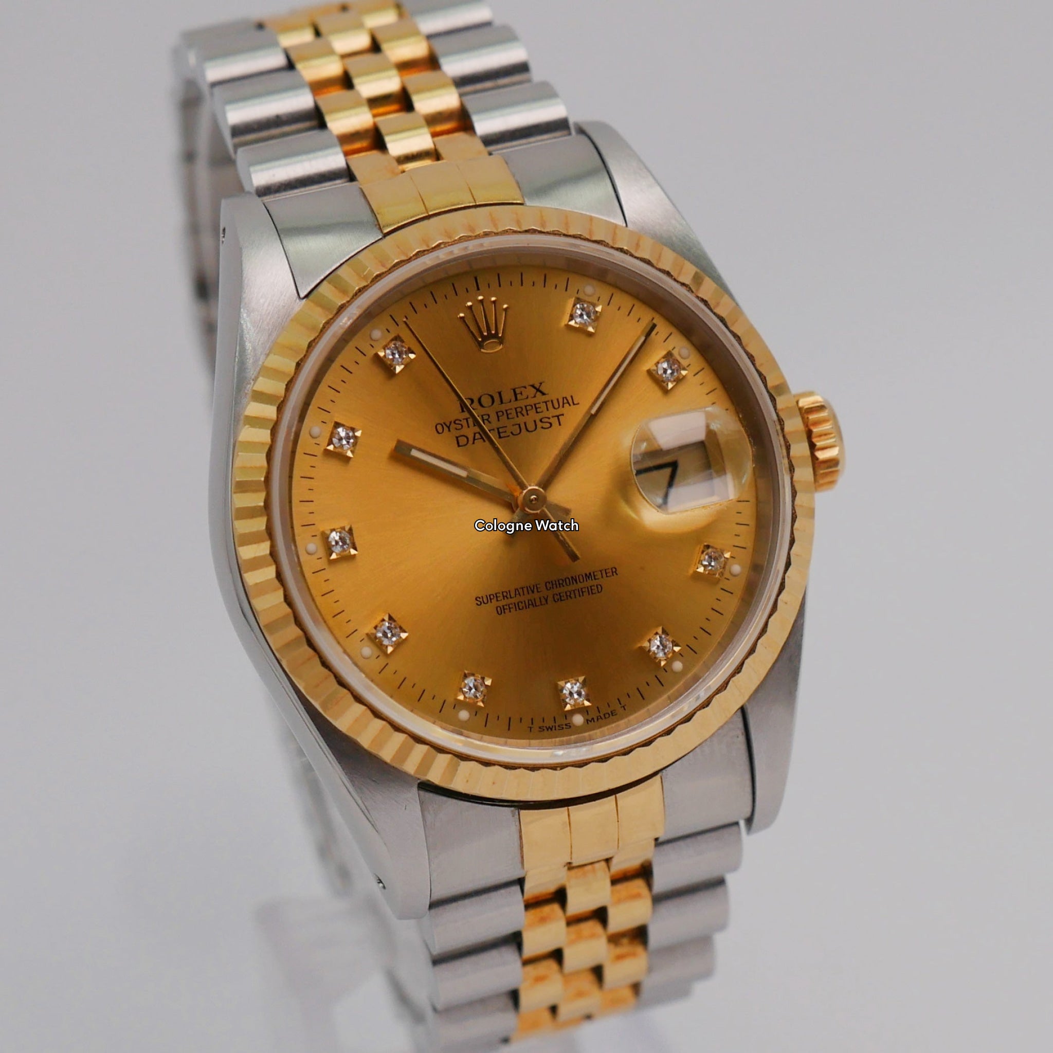 Rolex Datejust 36mm Stahl / Gelbgold 16233 - 1992