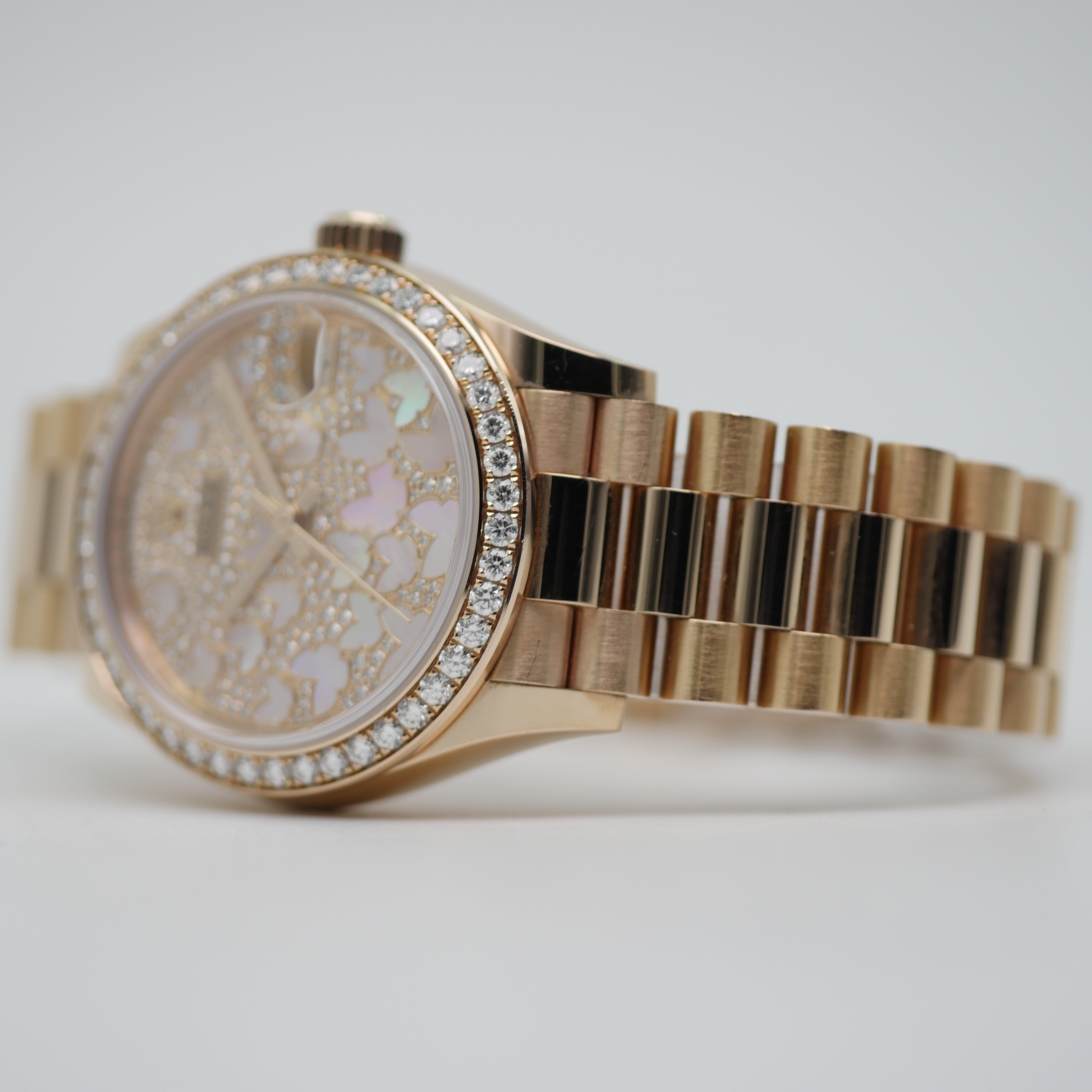 Rolex Datejust 31 Roségold 278285RBR - 2019