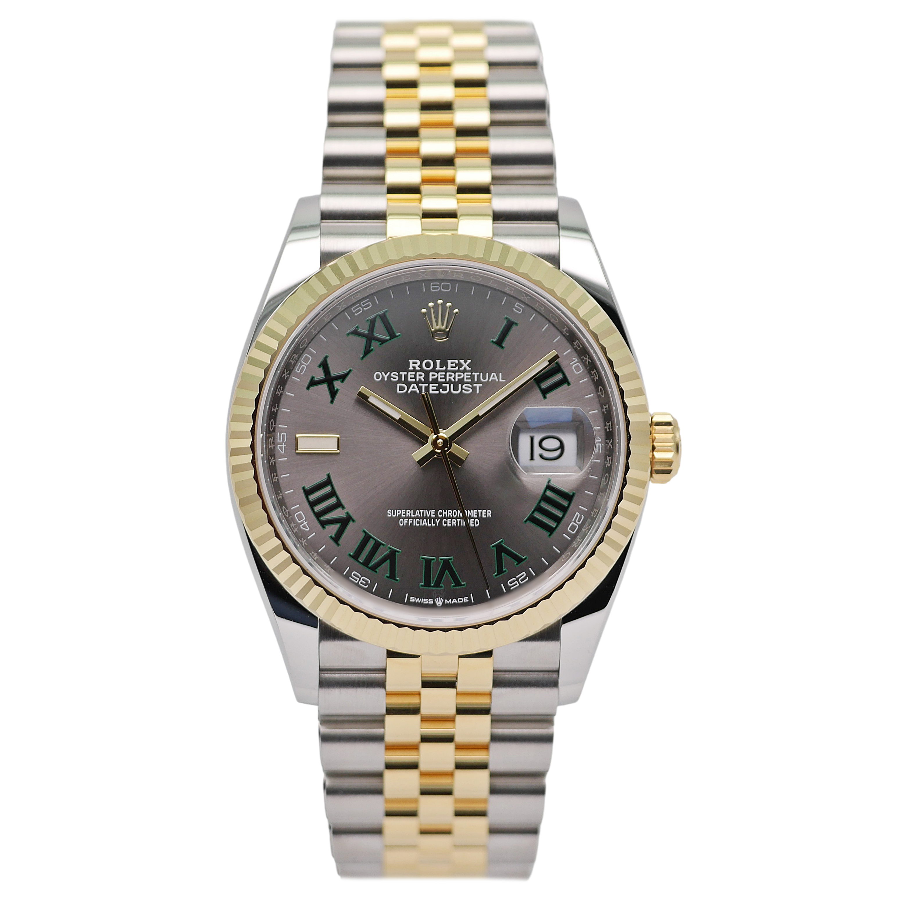 Rolex Datejust 36 Stahl/Gelbgold 126233 - 2022