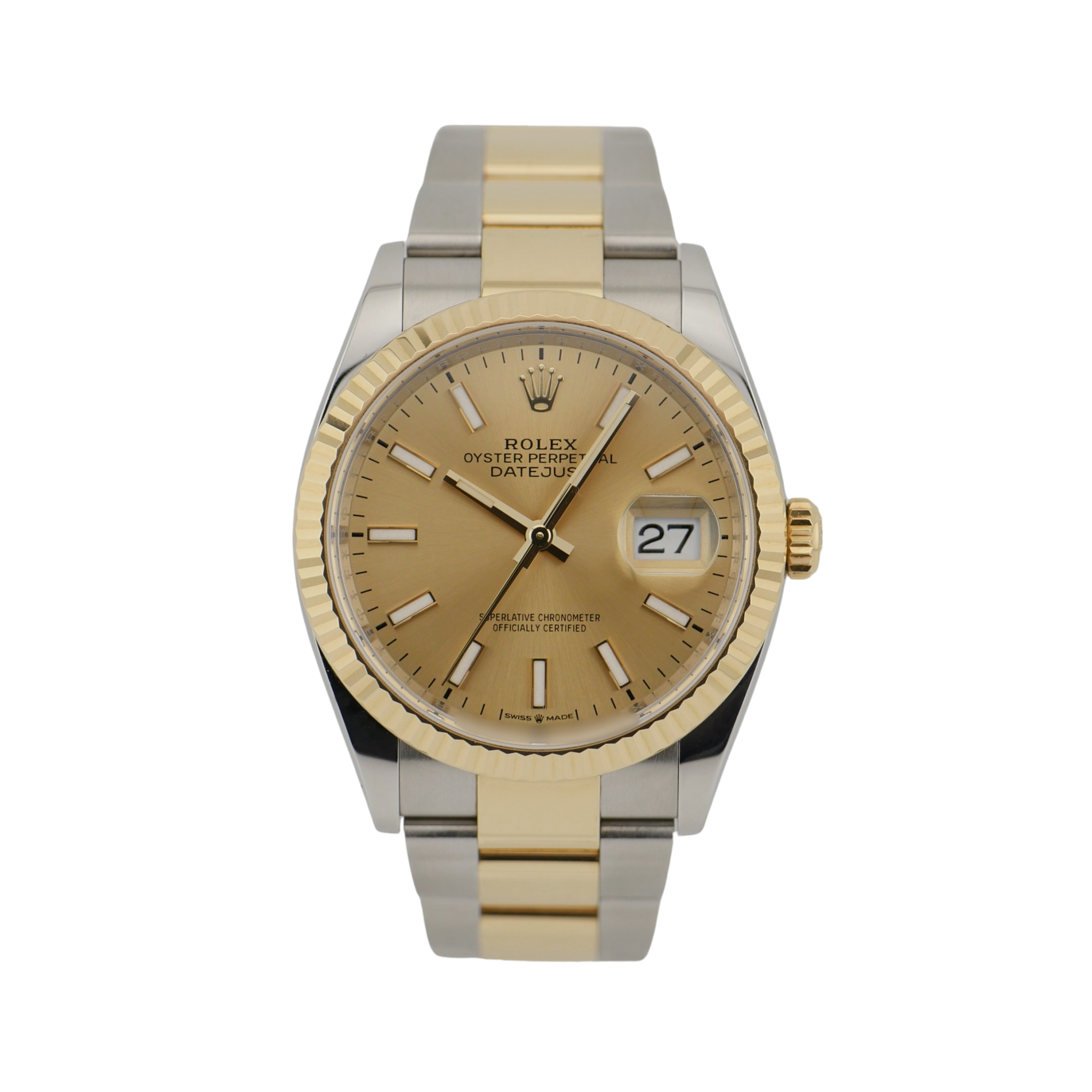Rolex Datejust 36 Stahl / Gelbgold 126233 - 2022