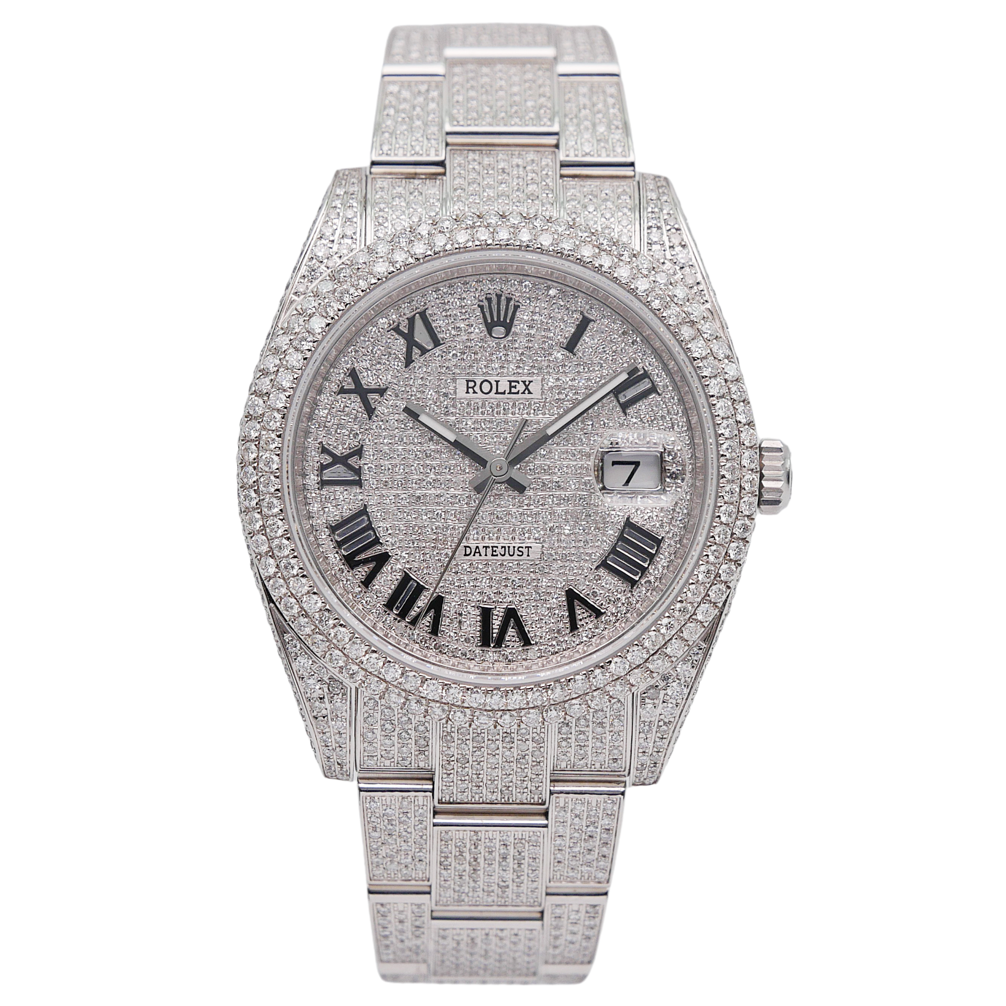 Rolex Datejust 41 126300 - 2021 Iced Out