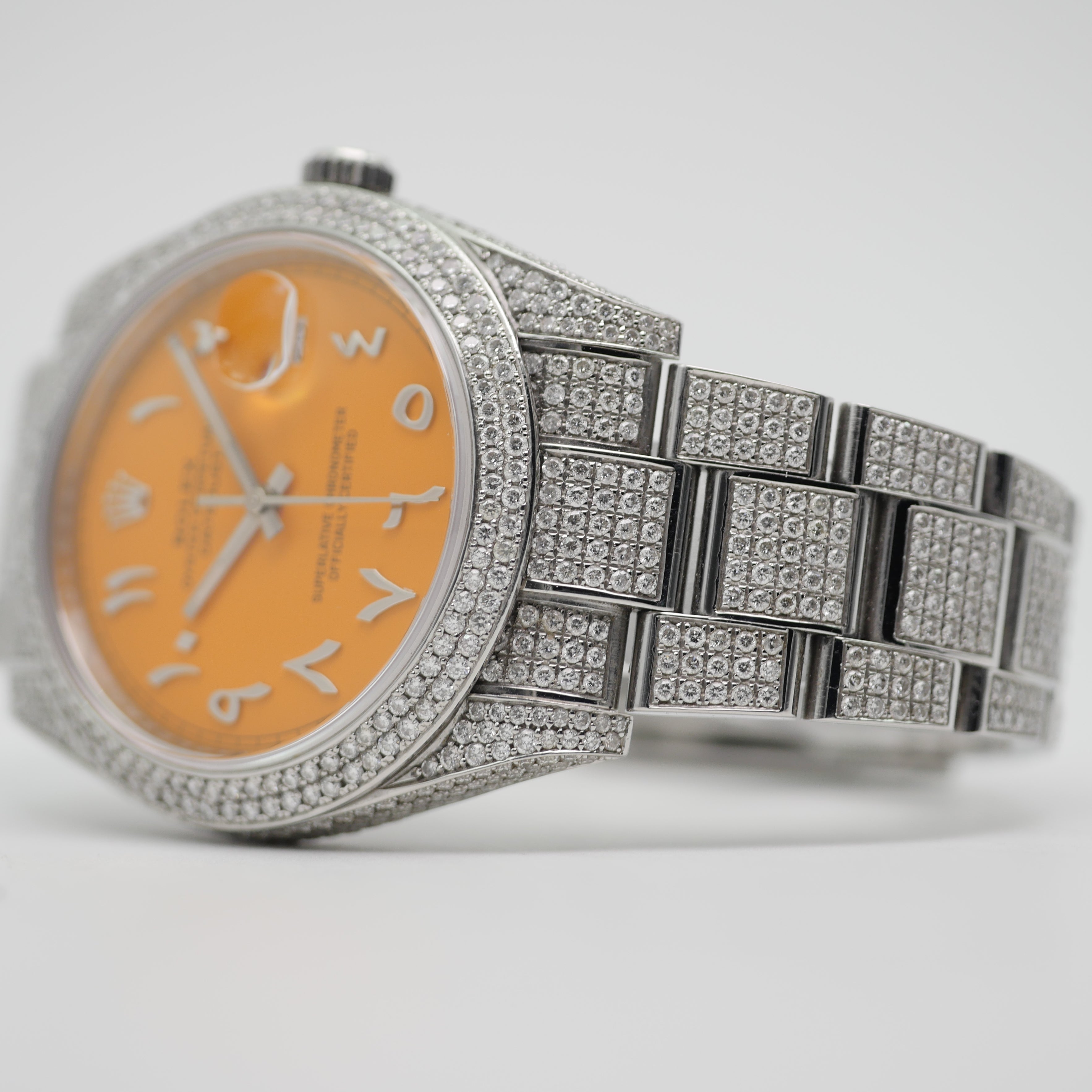 Rolex Datejust 41 Stahl Iced Out 126300 - 2019