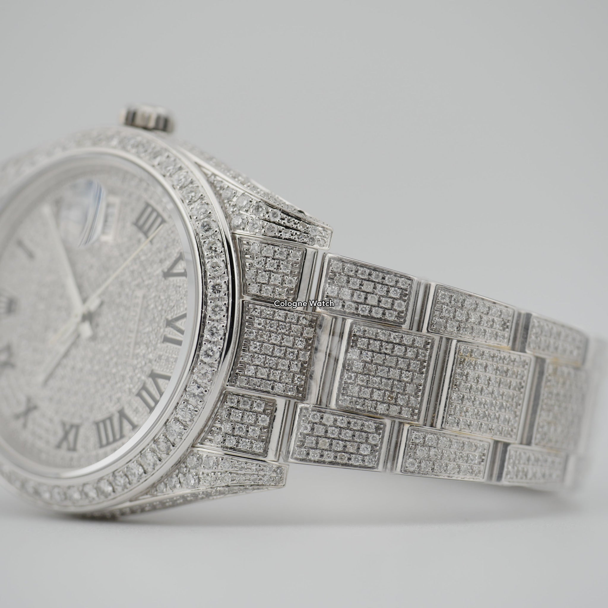 Rolex Datejust 41 Stahl Iced Out 126300 - 2025