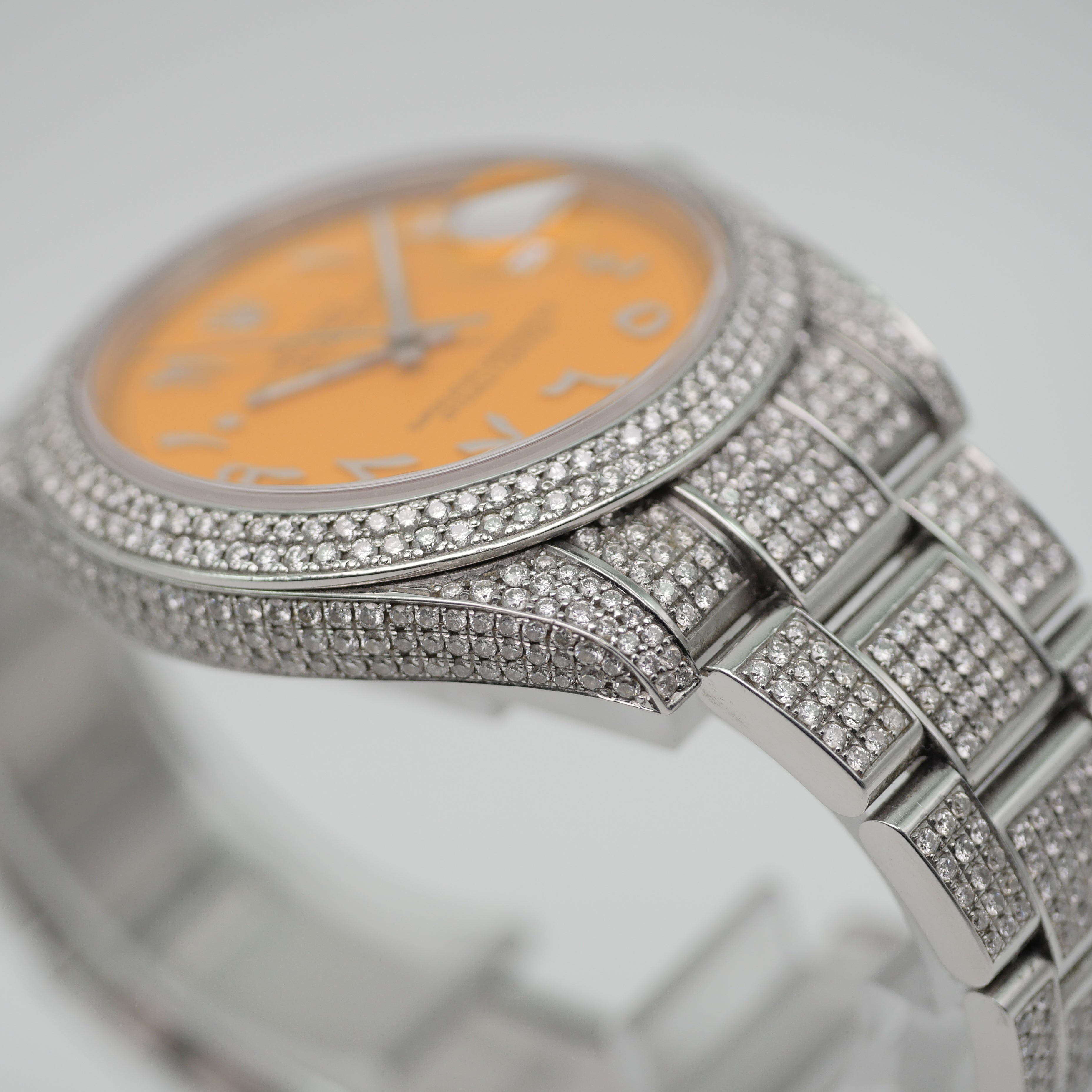 Rolex Datejust 41 Stahl Iced Out 126300 - 2019