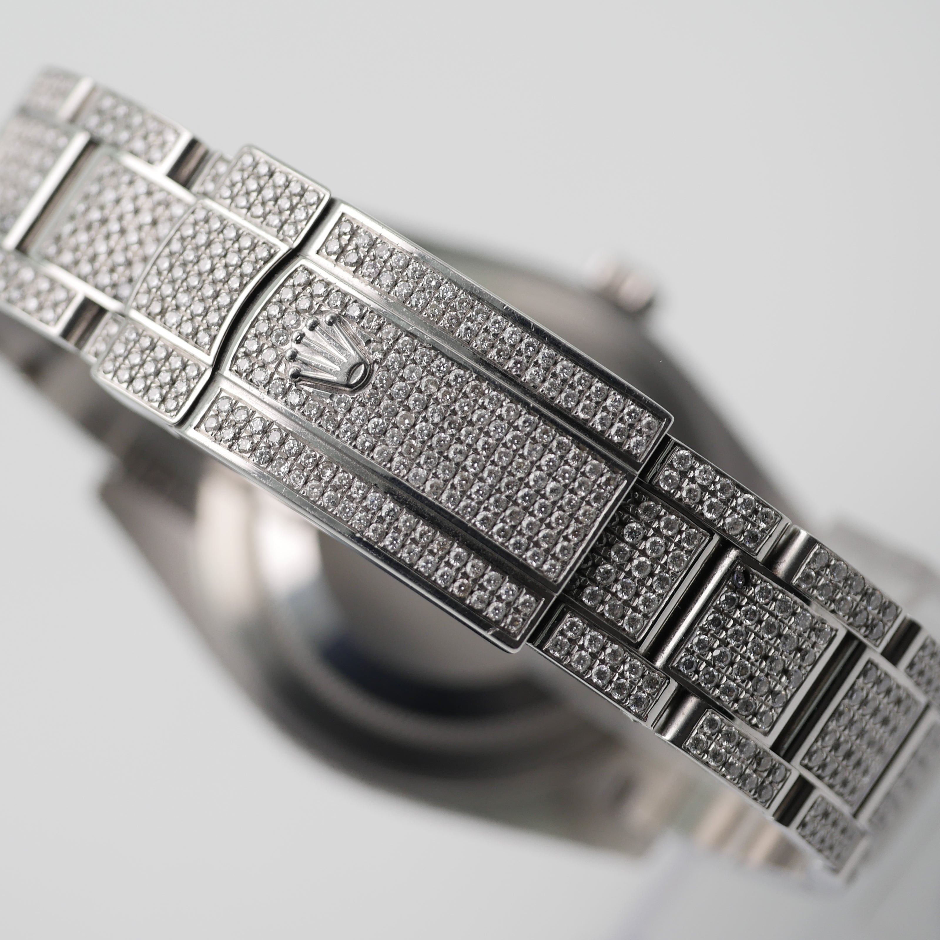 Rolex Datejust 41 Stahl Iced Out 126300 - 2019