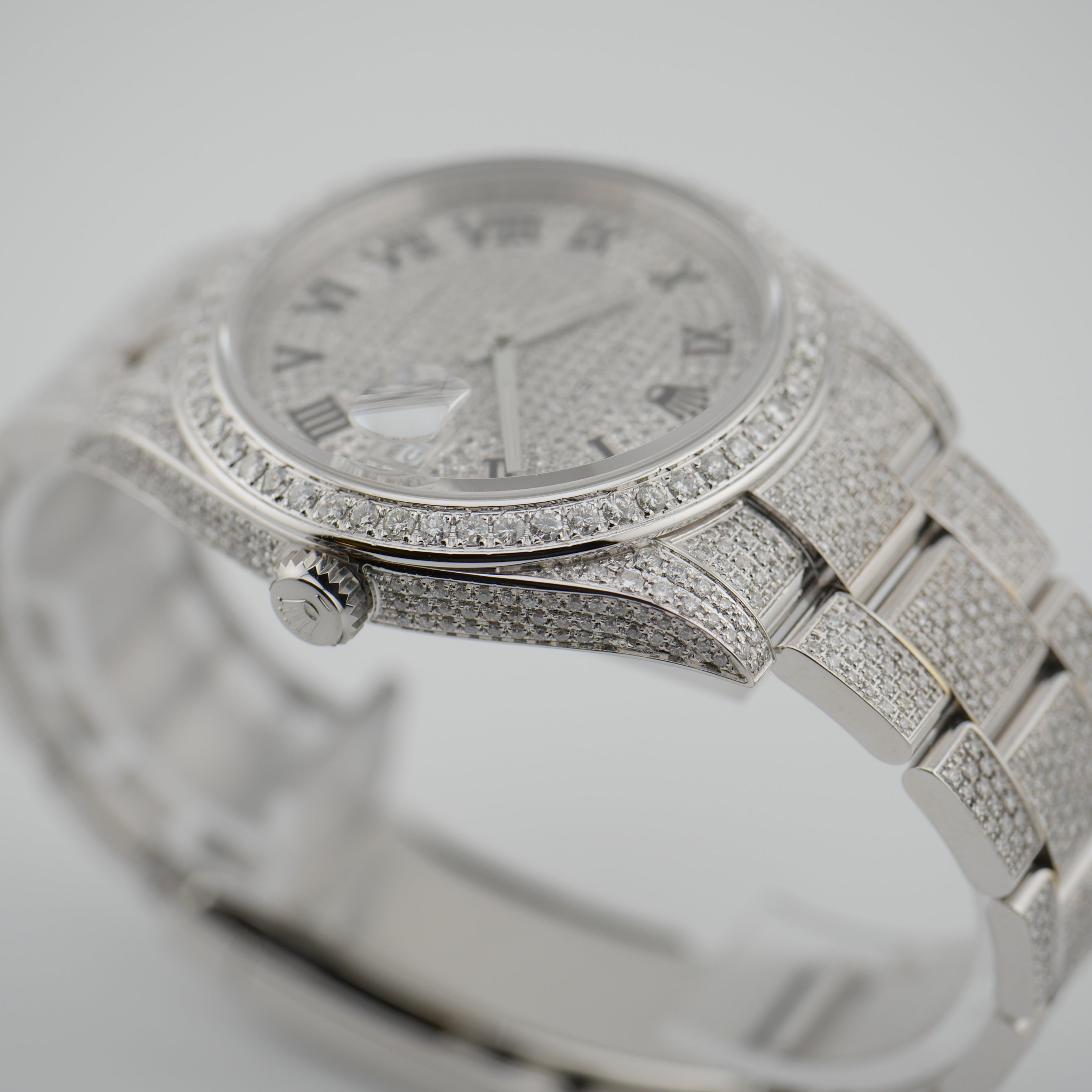 Rolex Datejust 41 Stahl Iced Out 126300 - 2025
