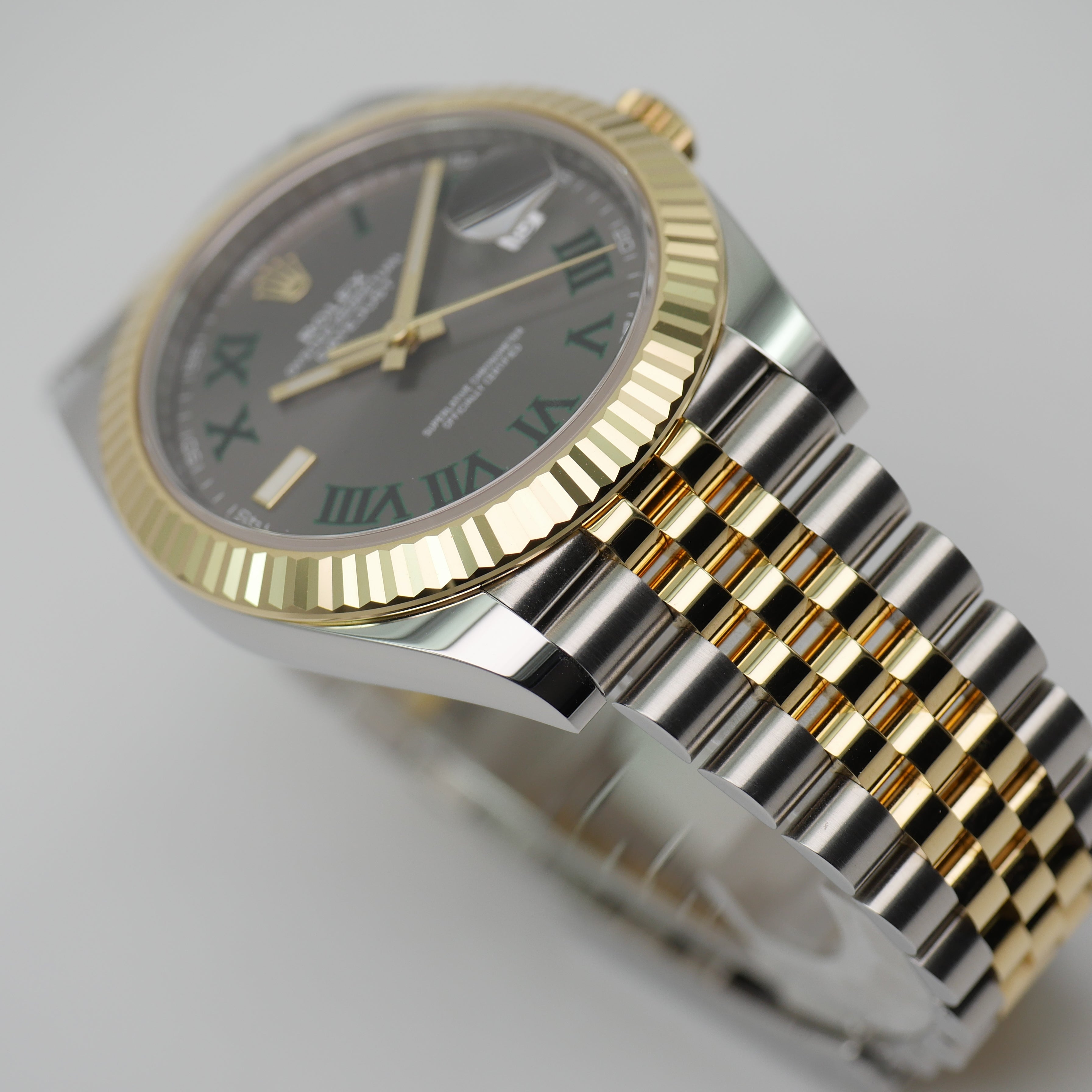 Rolex Datejust 41 Steel / Yellow Gold 126333 "Wimbledon" - 2020