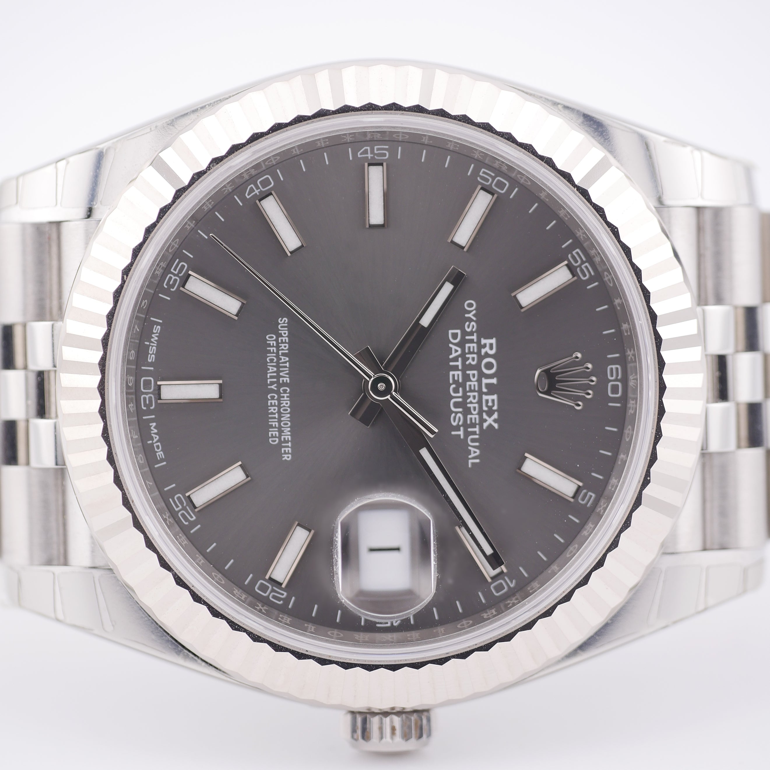 Rolex Datejust 41 Stahl 126334 - 2019 "Vollverklebt"