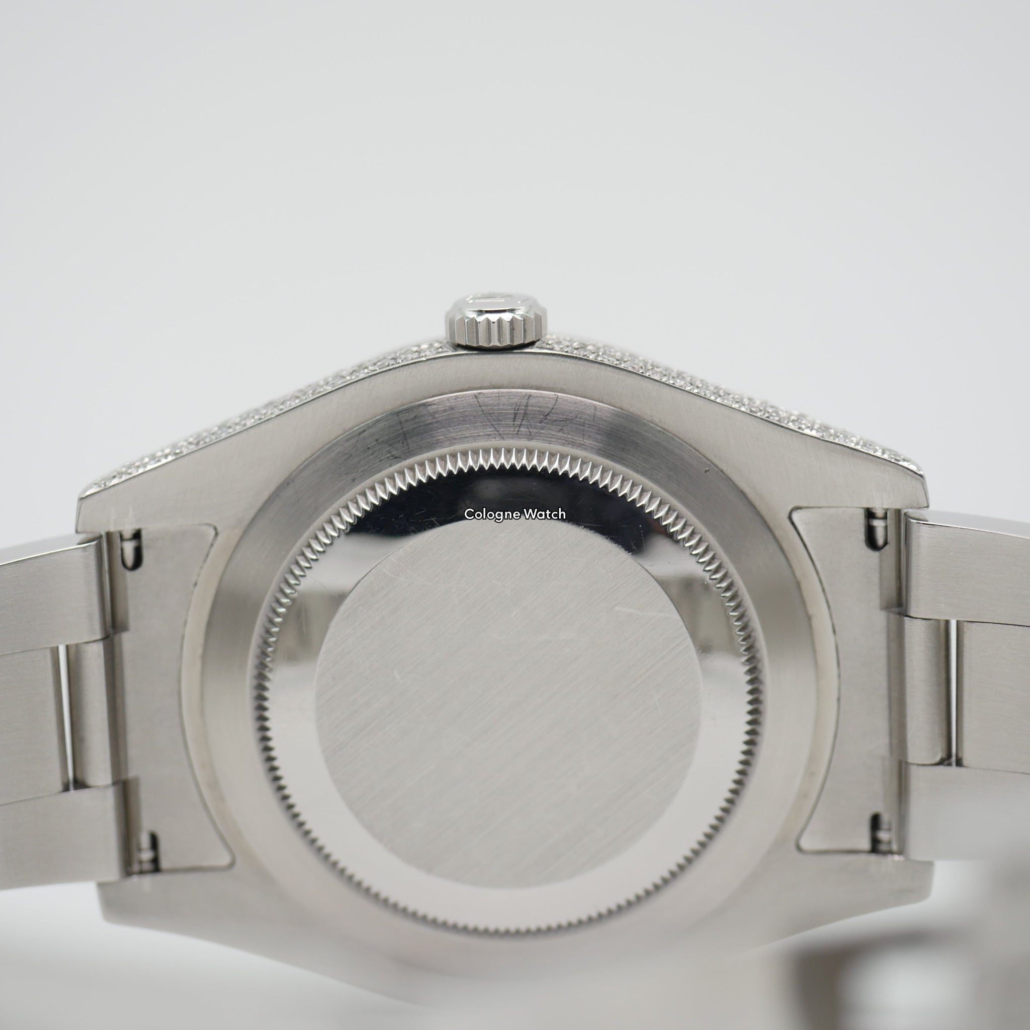 Rolex Datejust II Iced Out Stahl 116300